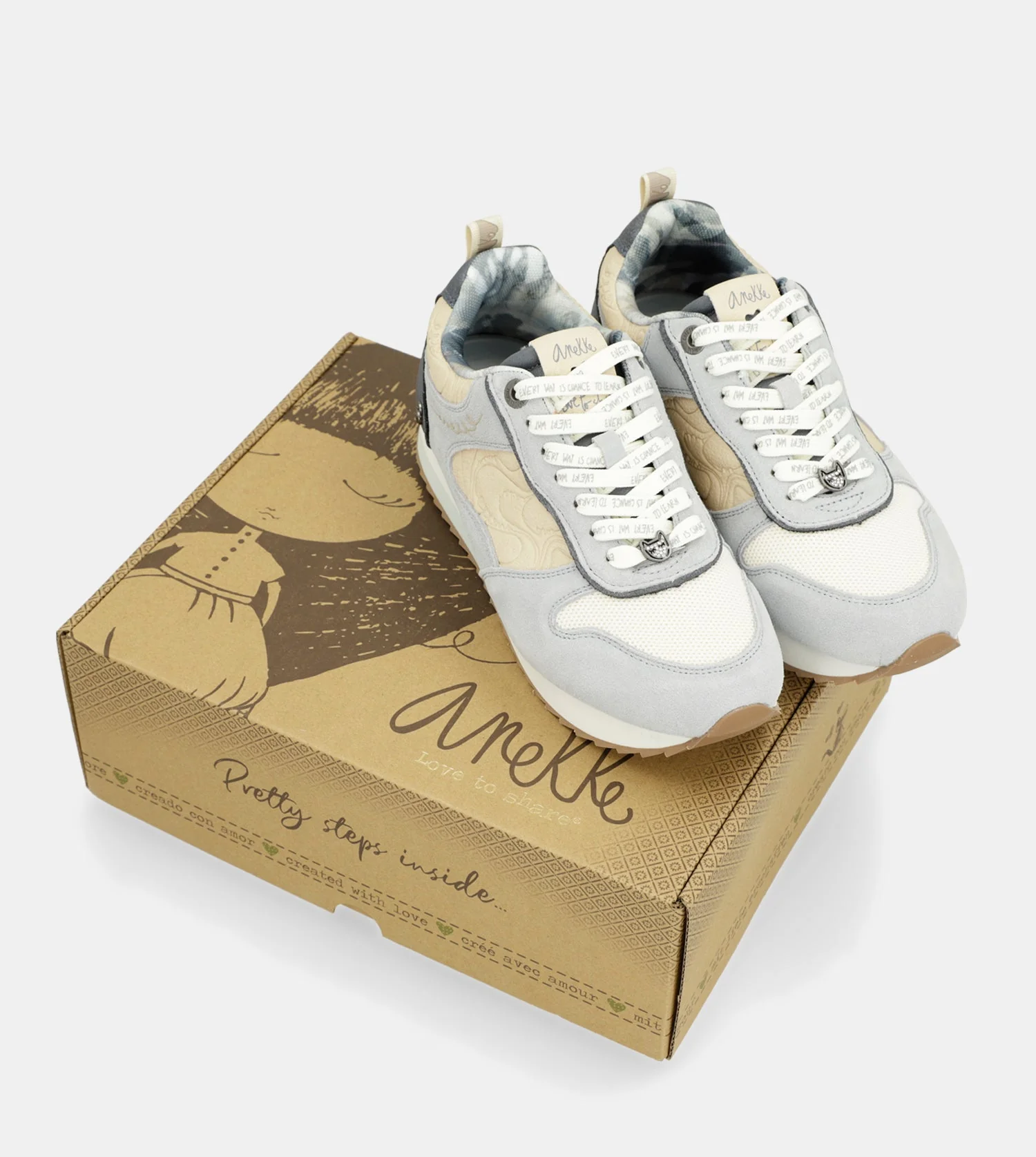 Baskets bleues Whispers - Image 6
