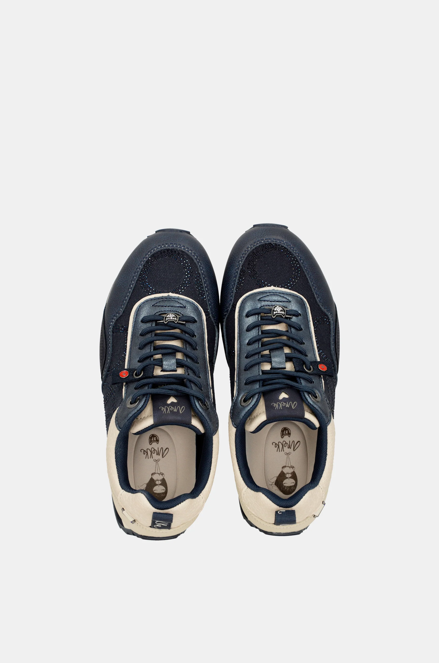 Baskets Hollywood, bleu marine - Image 5