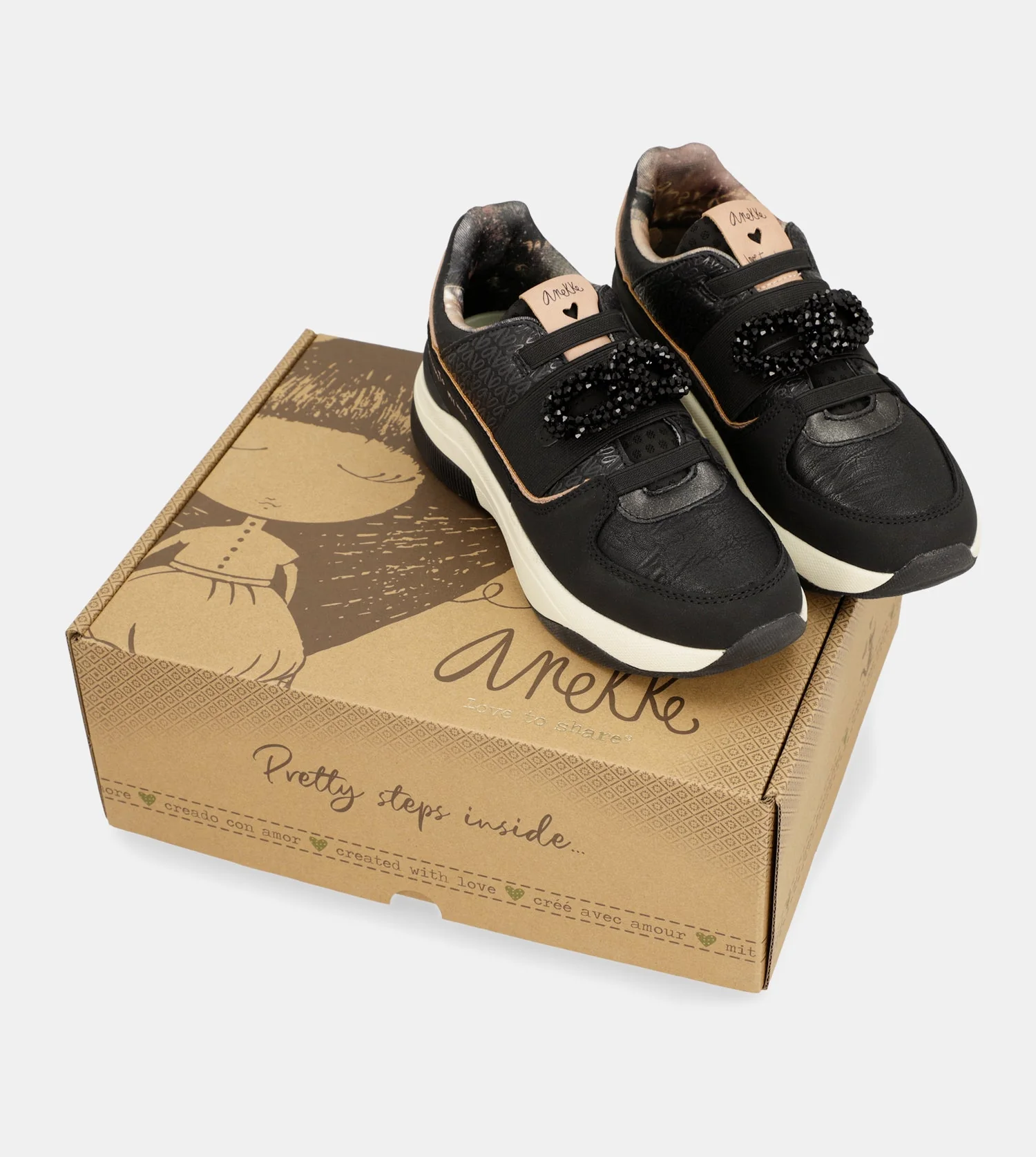Baskets Sport, noir - Image 2
