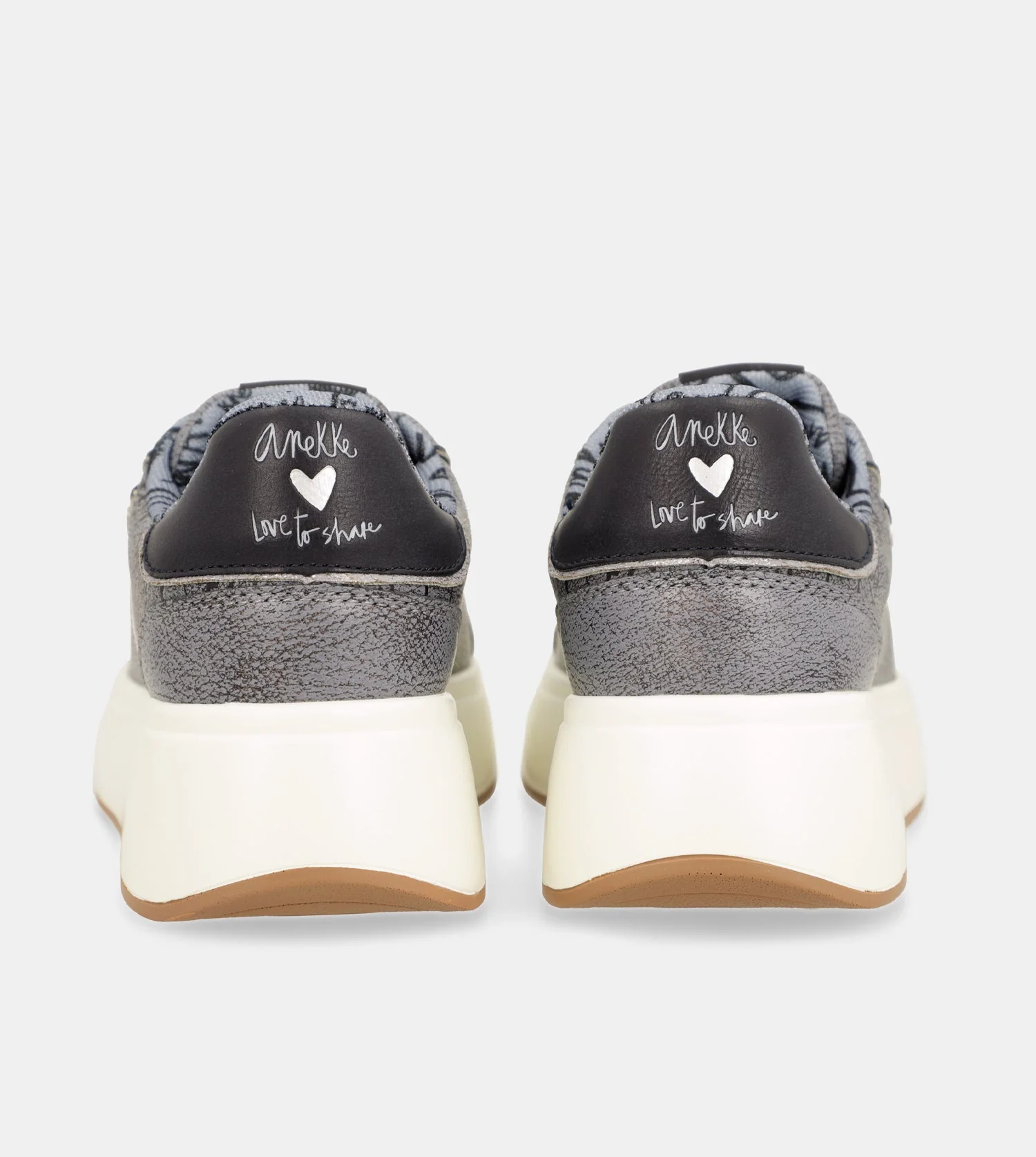 Baskets style casual, bleu - Image 5