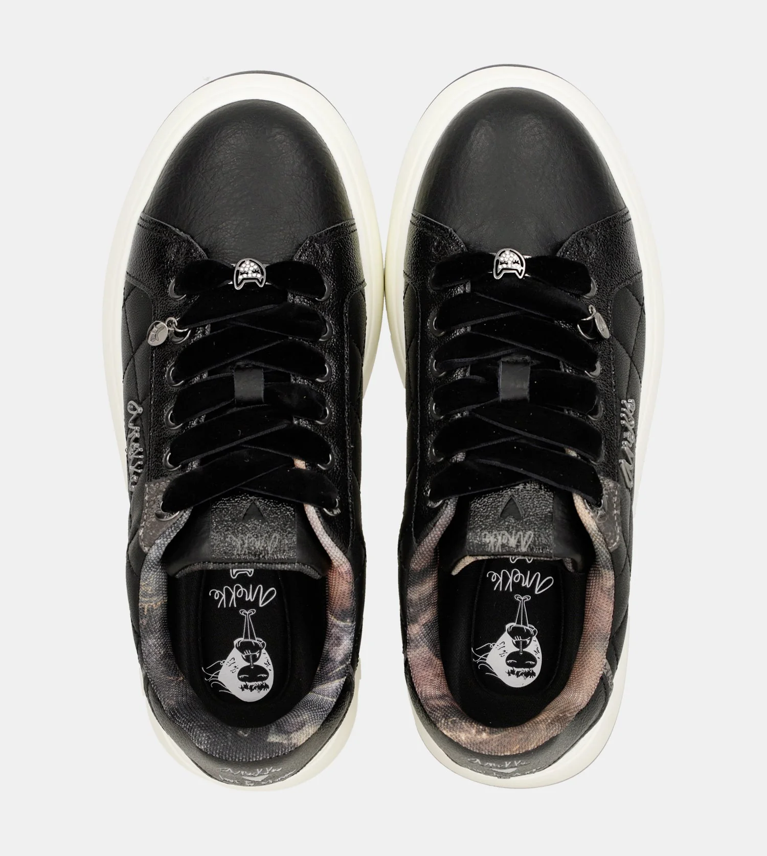 Baskets style casual, noir - Image 3