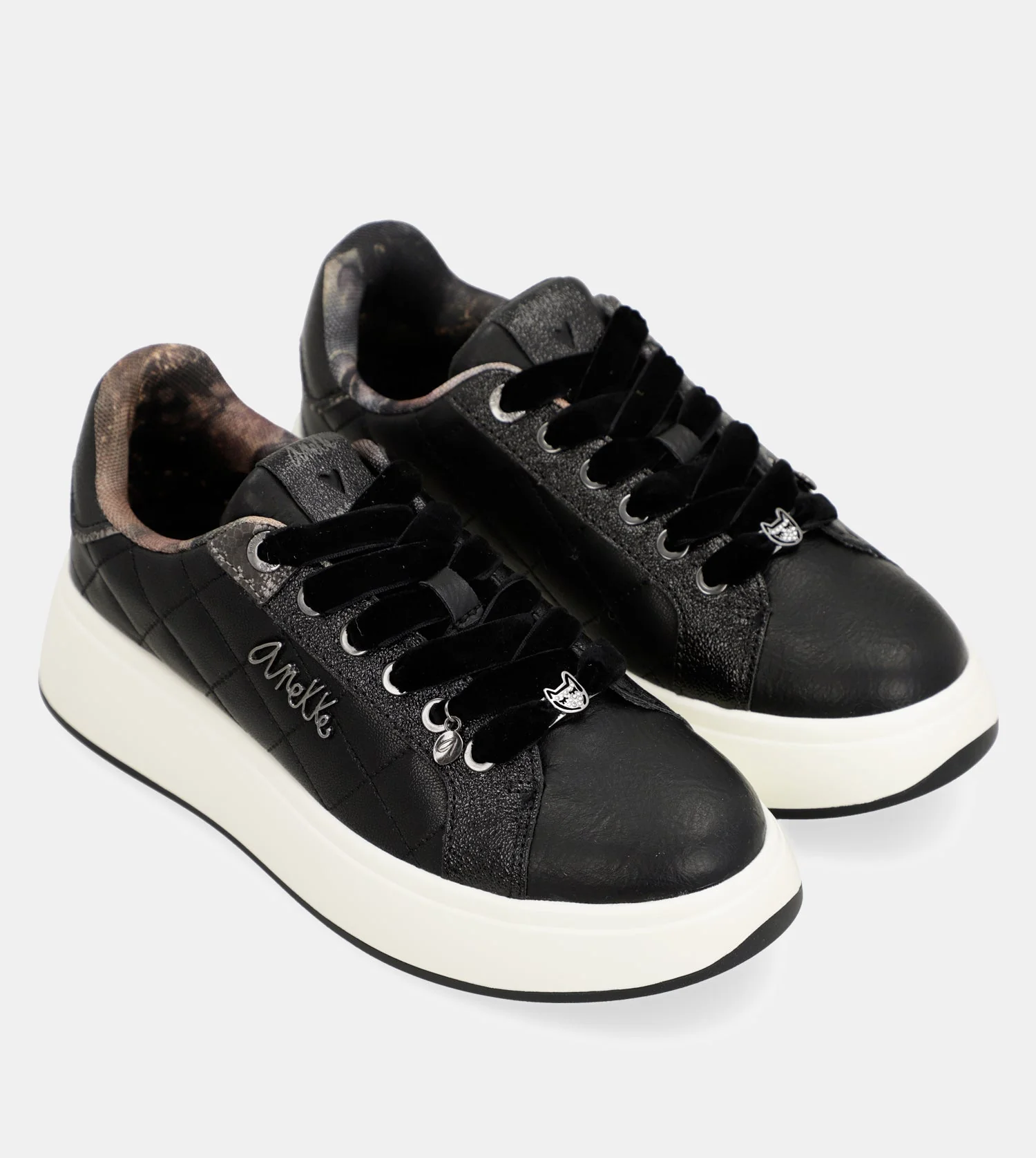 Baskets style casual, noir - Image 5