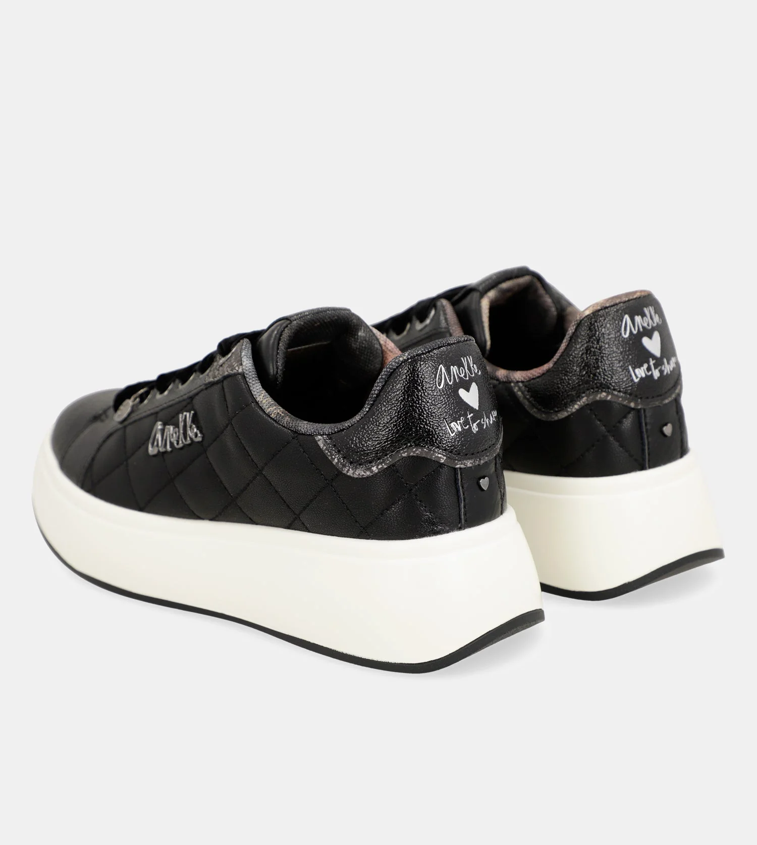 Baskets style casual, noir - Image 6
