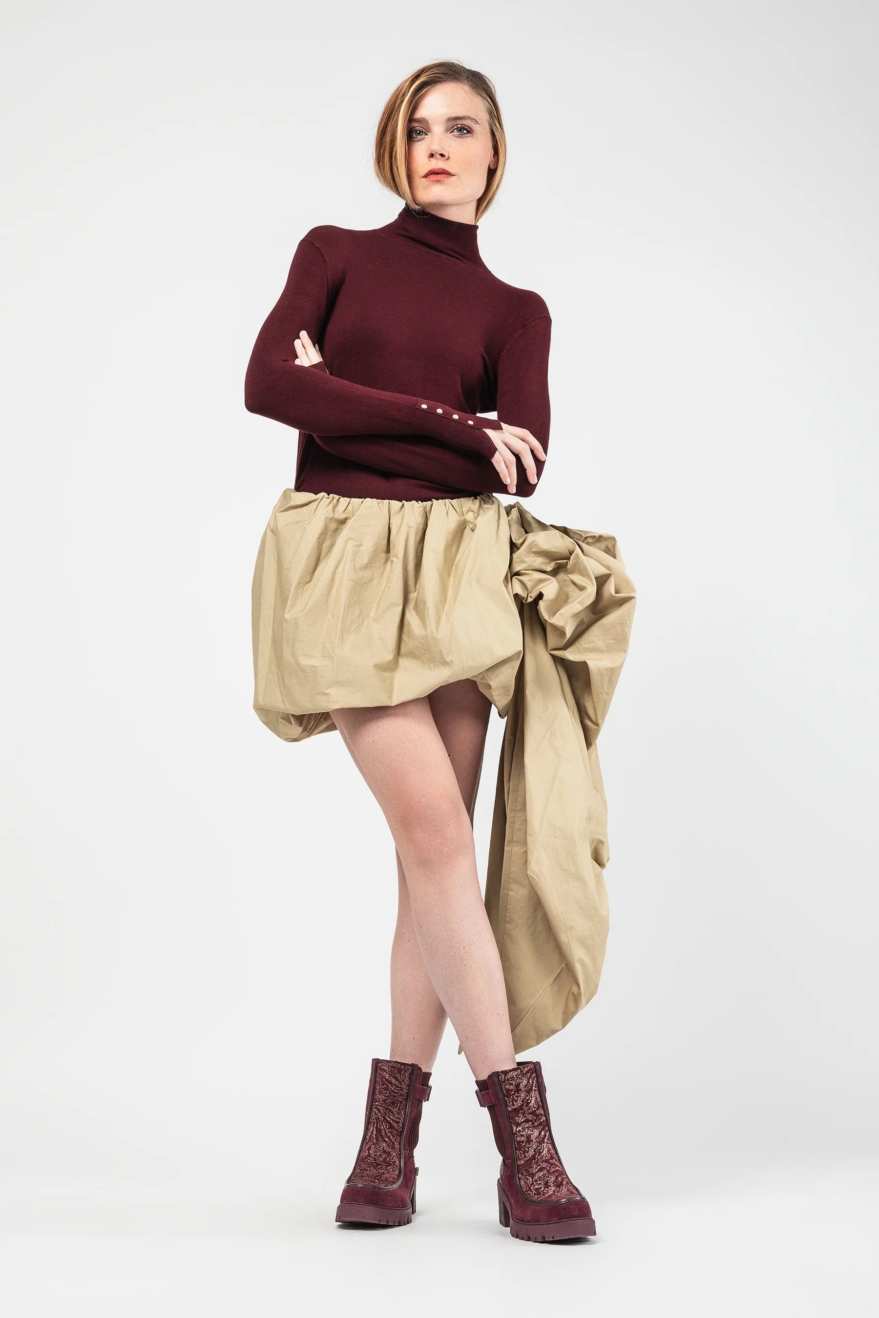 Bottines bordeaux Manifesto - Image 3