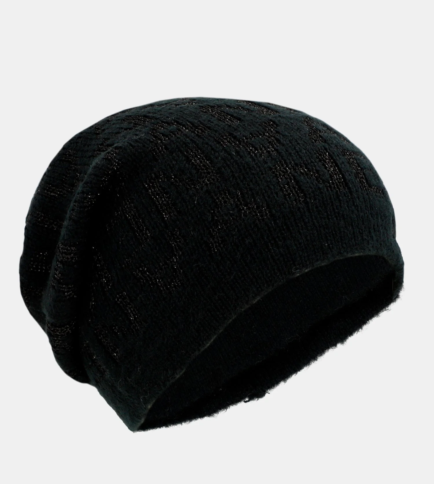 Chapeau Contemporary en tricot noir - Image 4