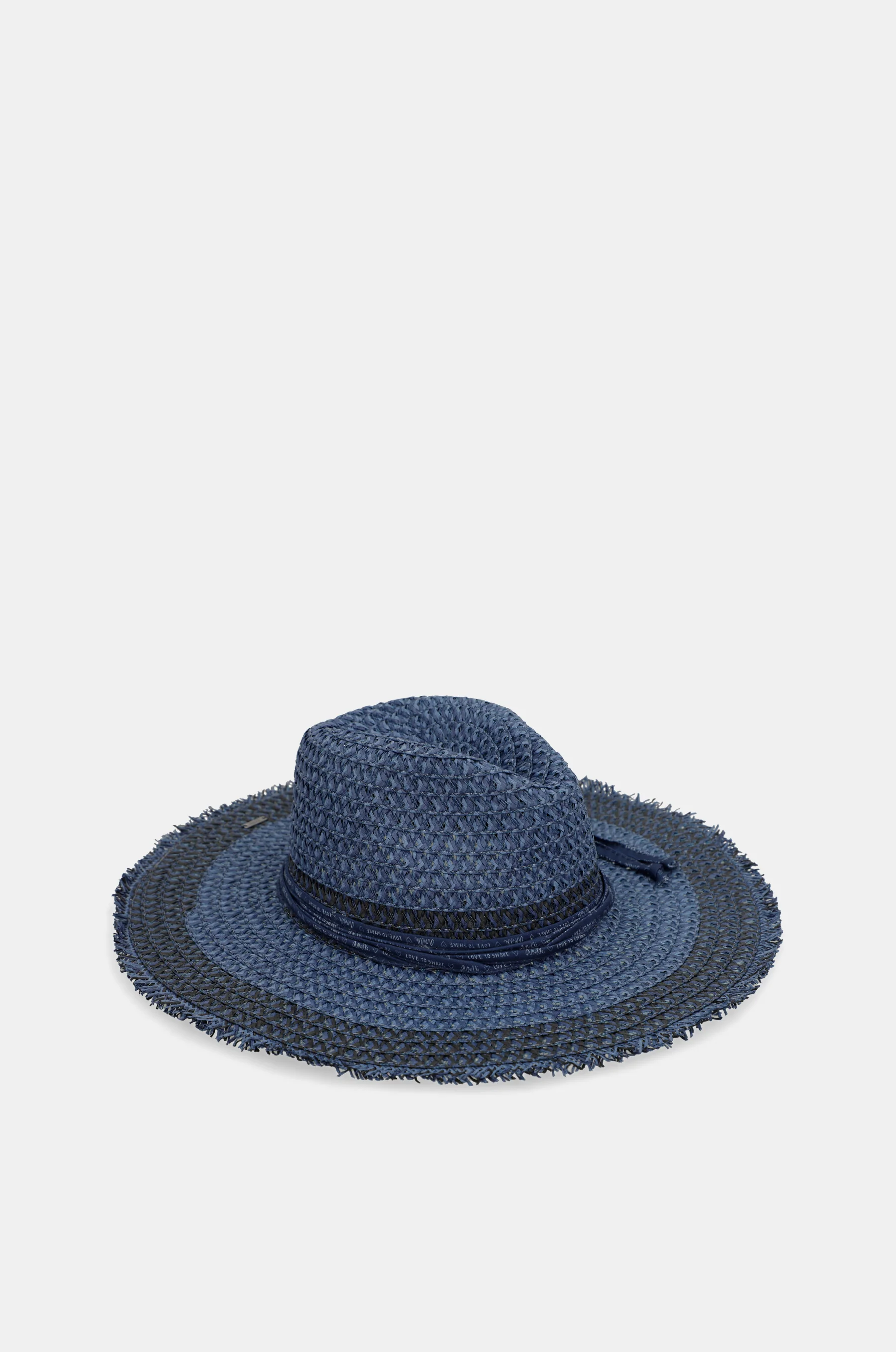 Chapeau raphia bicolore - Image 4