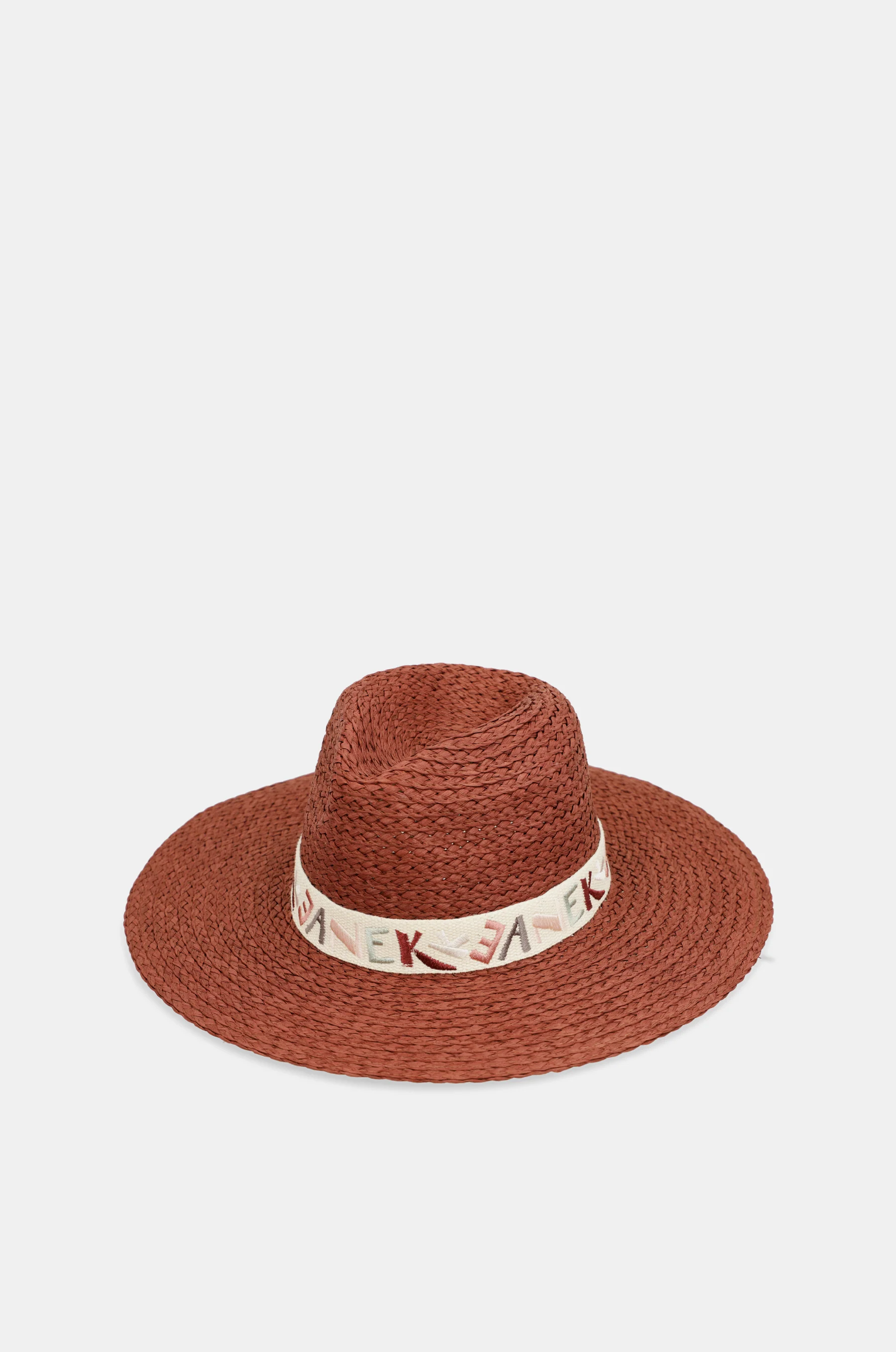 Chapeau raphia tuile - Image 3