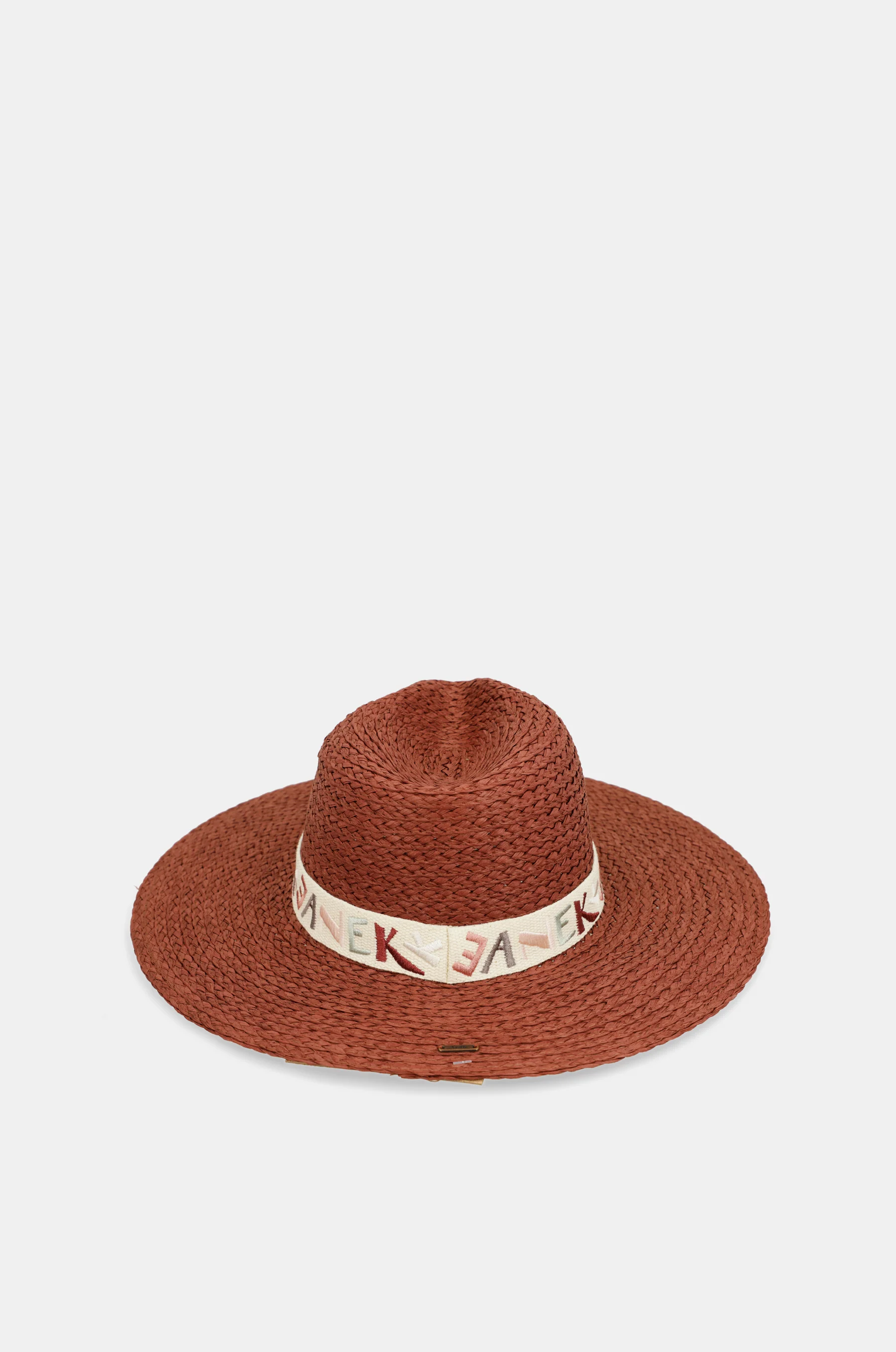 Chapeau raphia tuile - Image 4