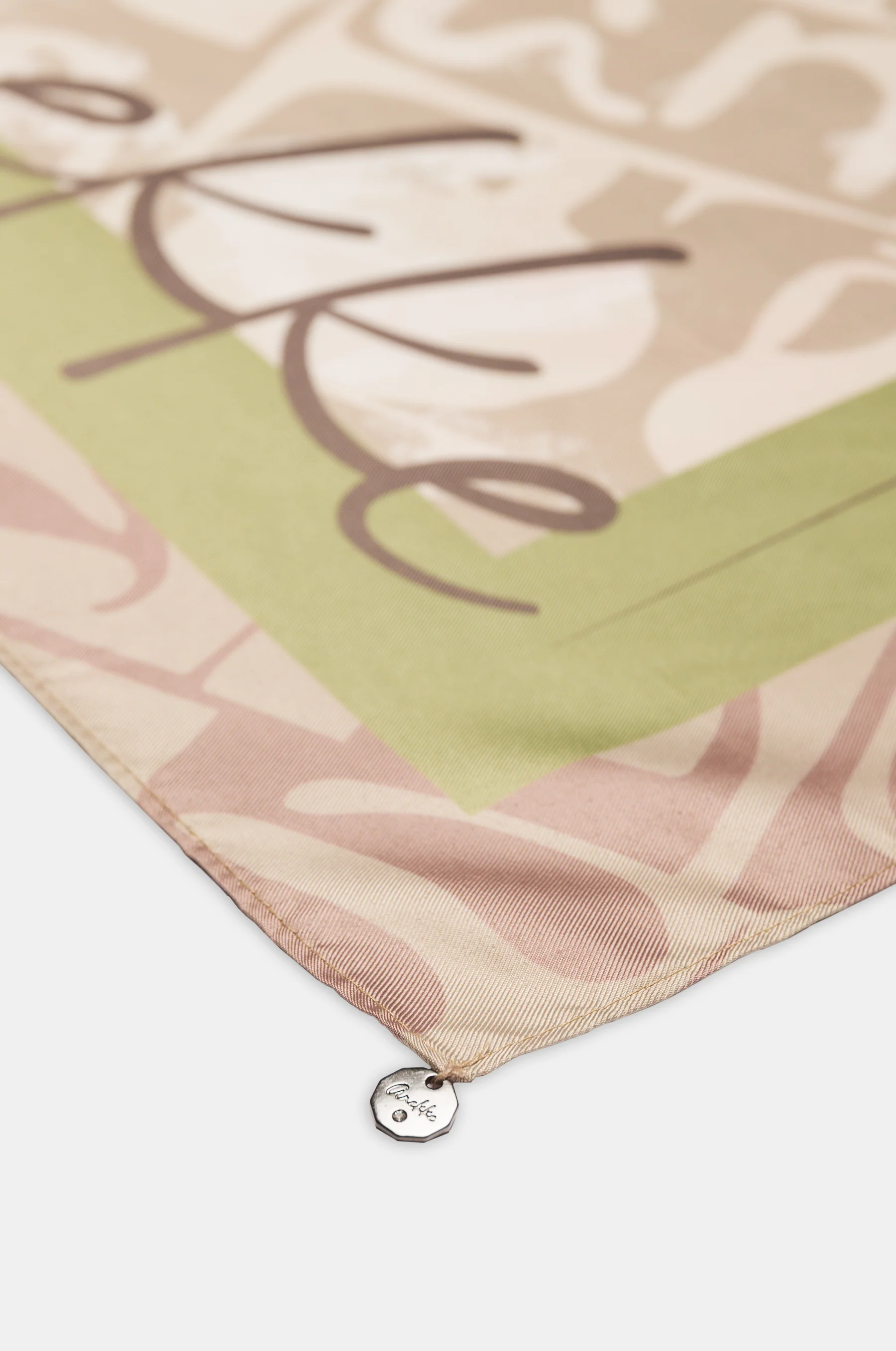 Foulard carré imprimé Muse - Image 5