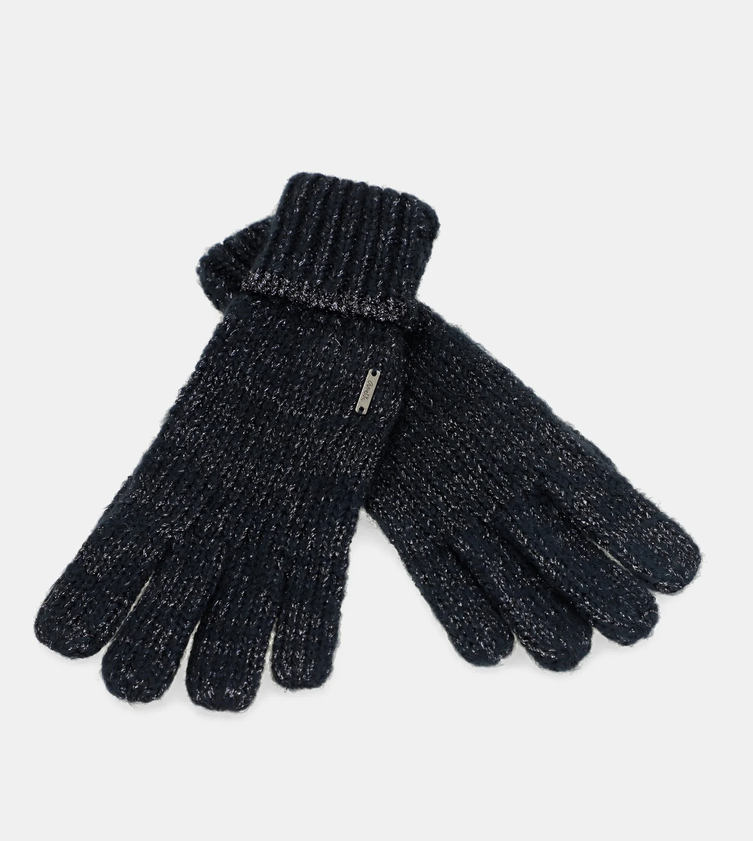 Gants logomania bleu marine - Image 3