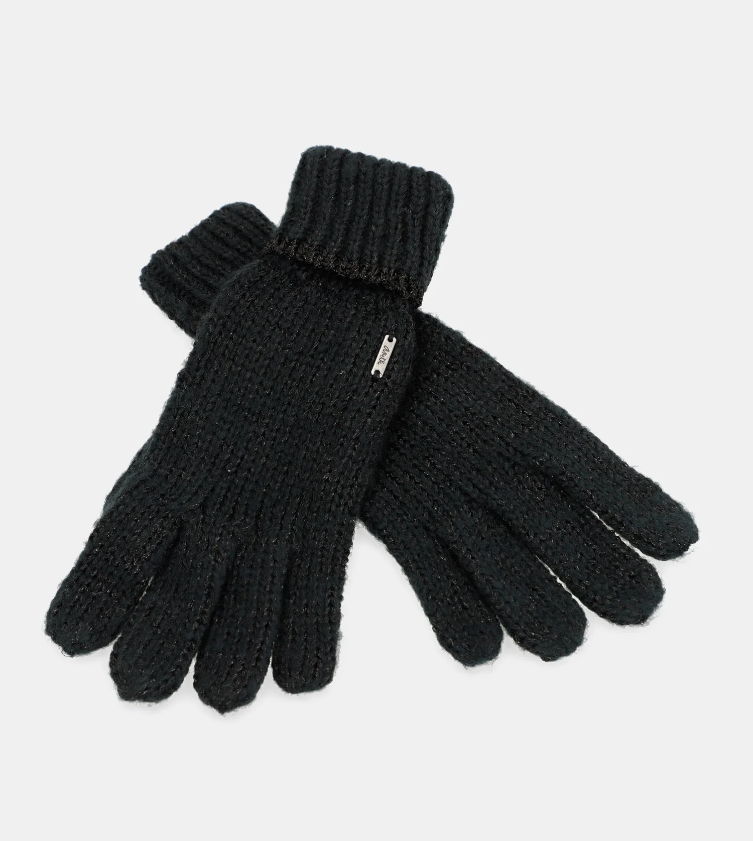Gants logomania noirs - Image 3