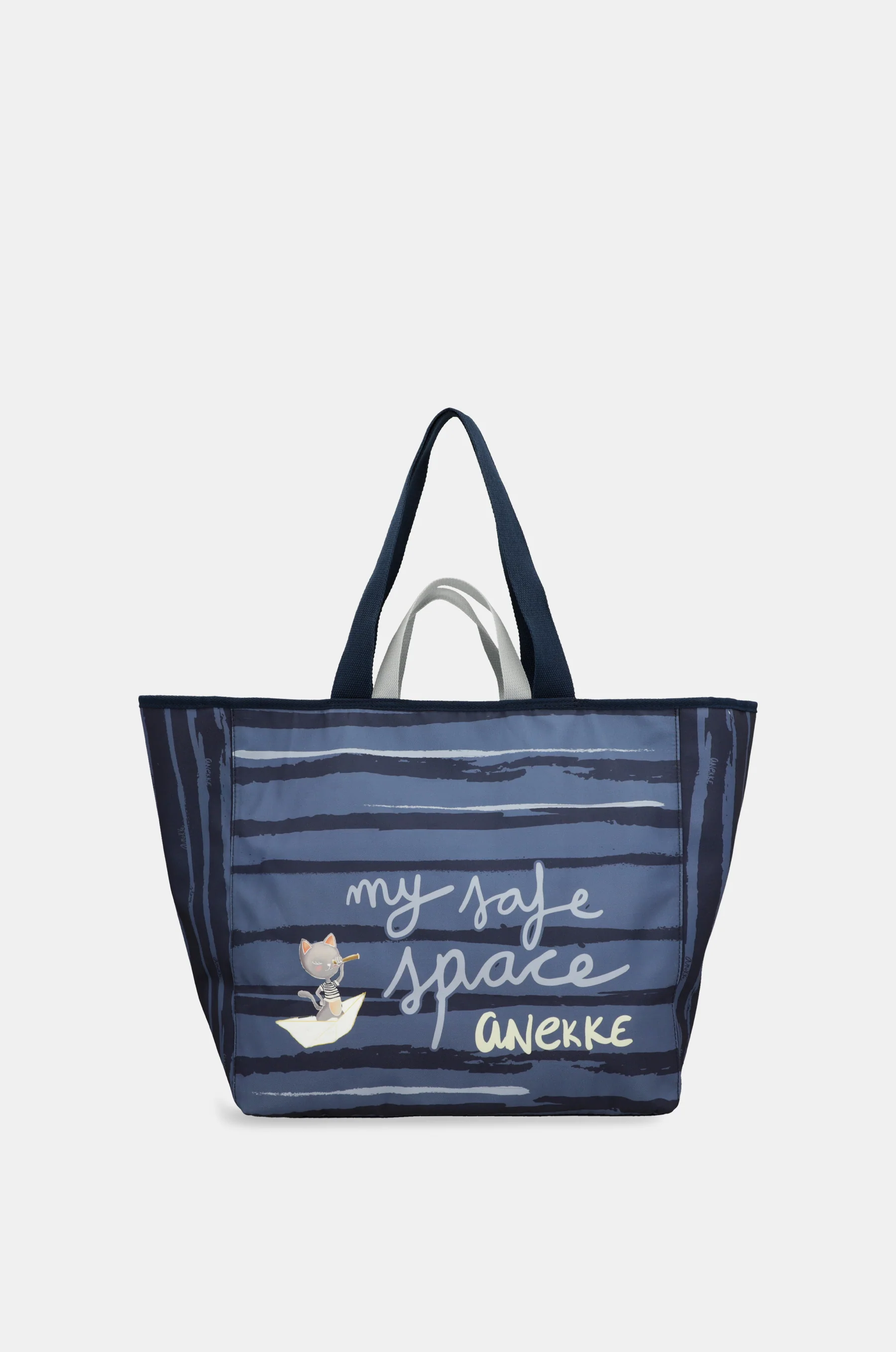 Grand sac de plage bleu - Image 6