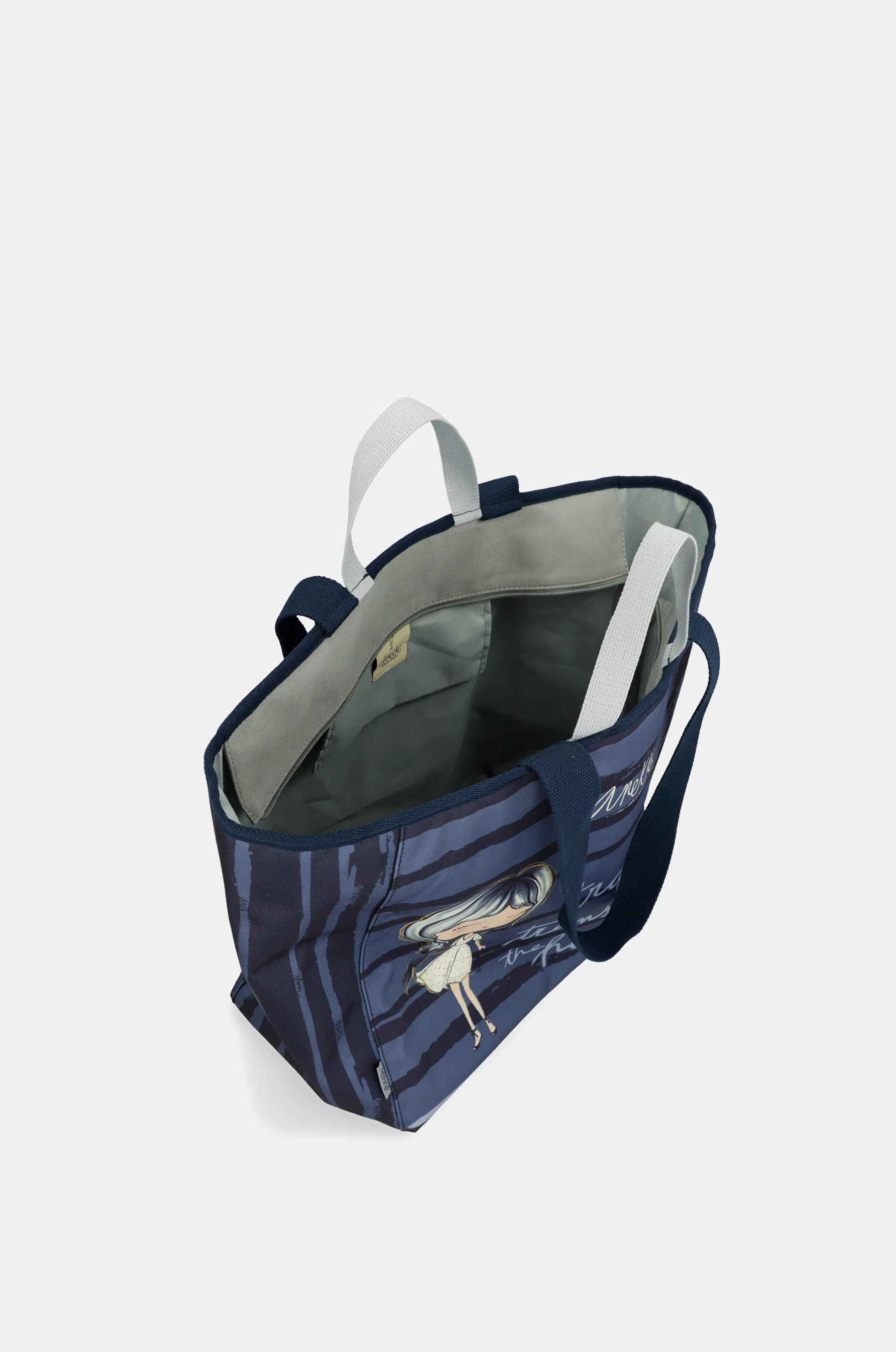Grand sac de plage bleu - Image 8