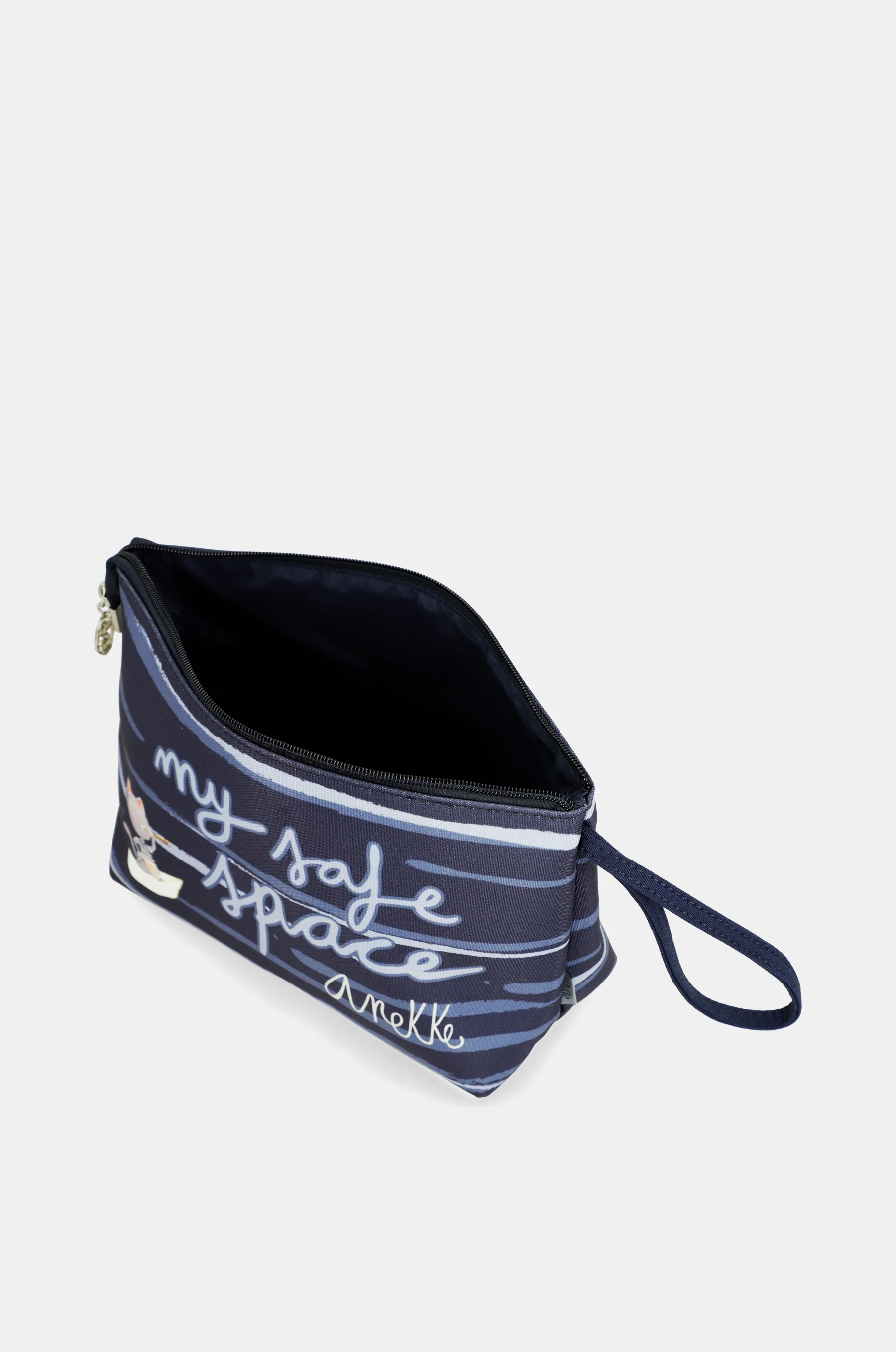 Grand sac de plage bleu profond - Image 10