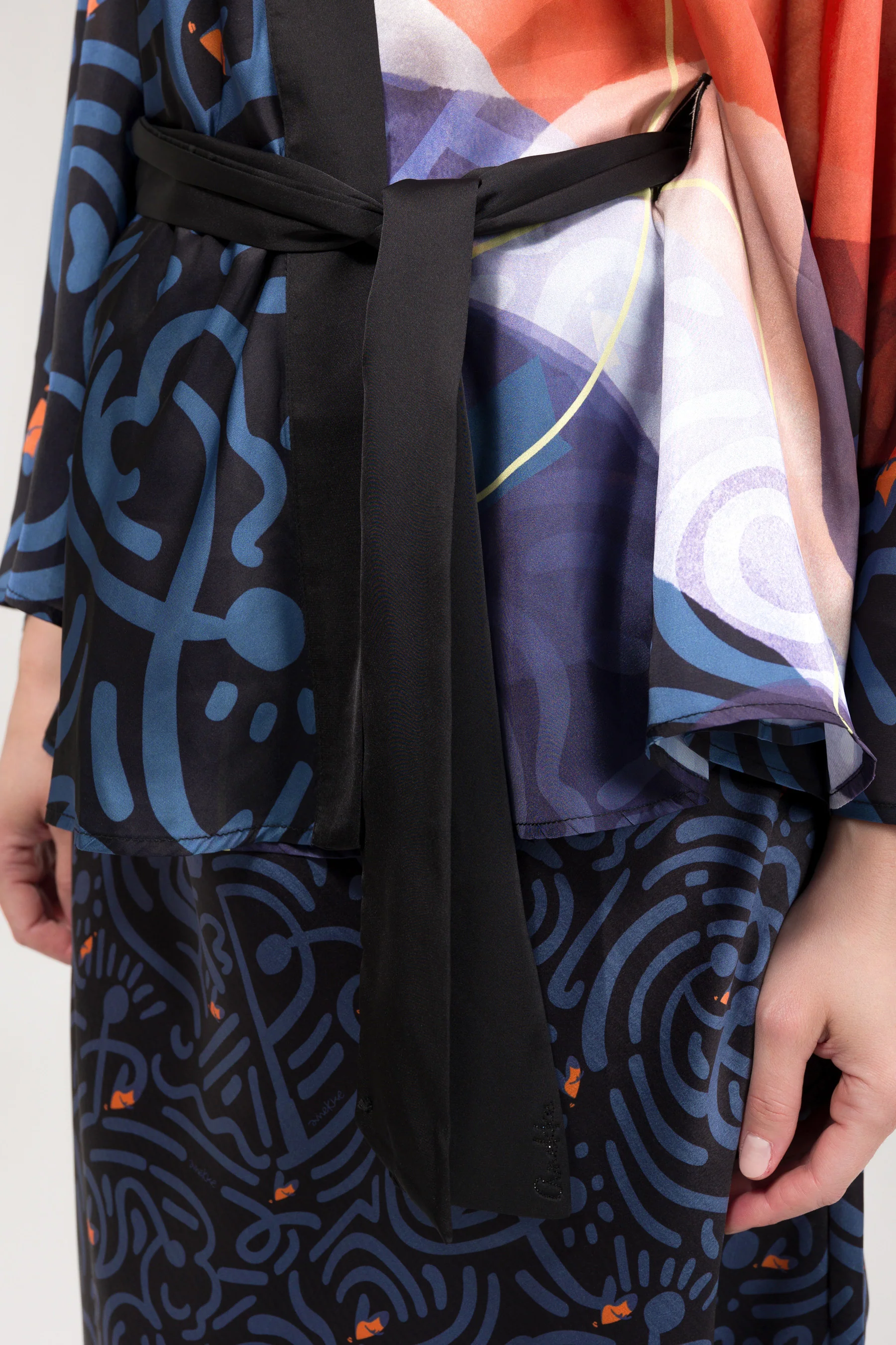 Kimono imprimé fluide - Image 5