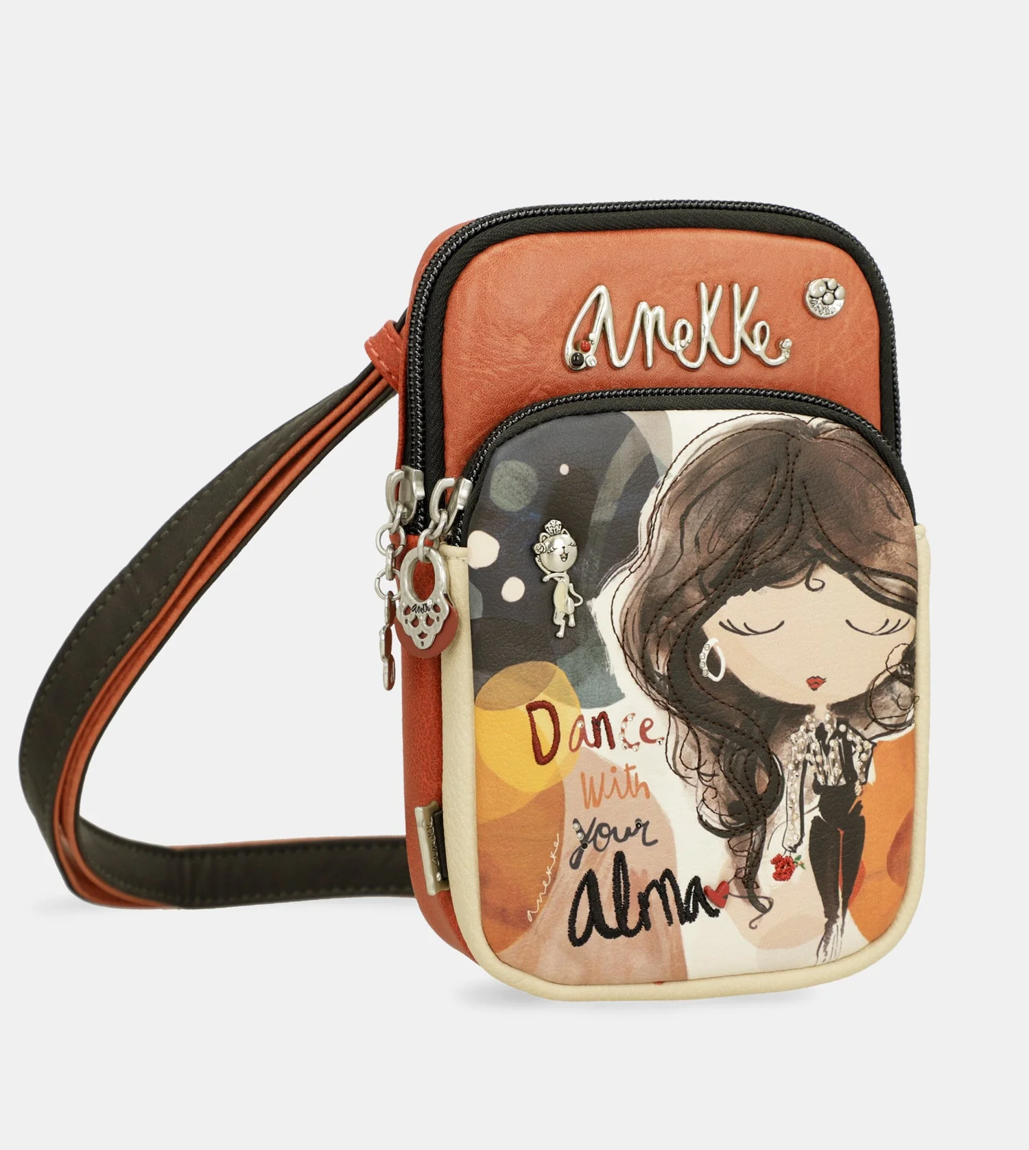 Mini sac bandoulière avec poche Alma - Image 3