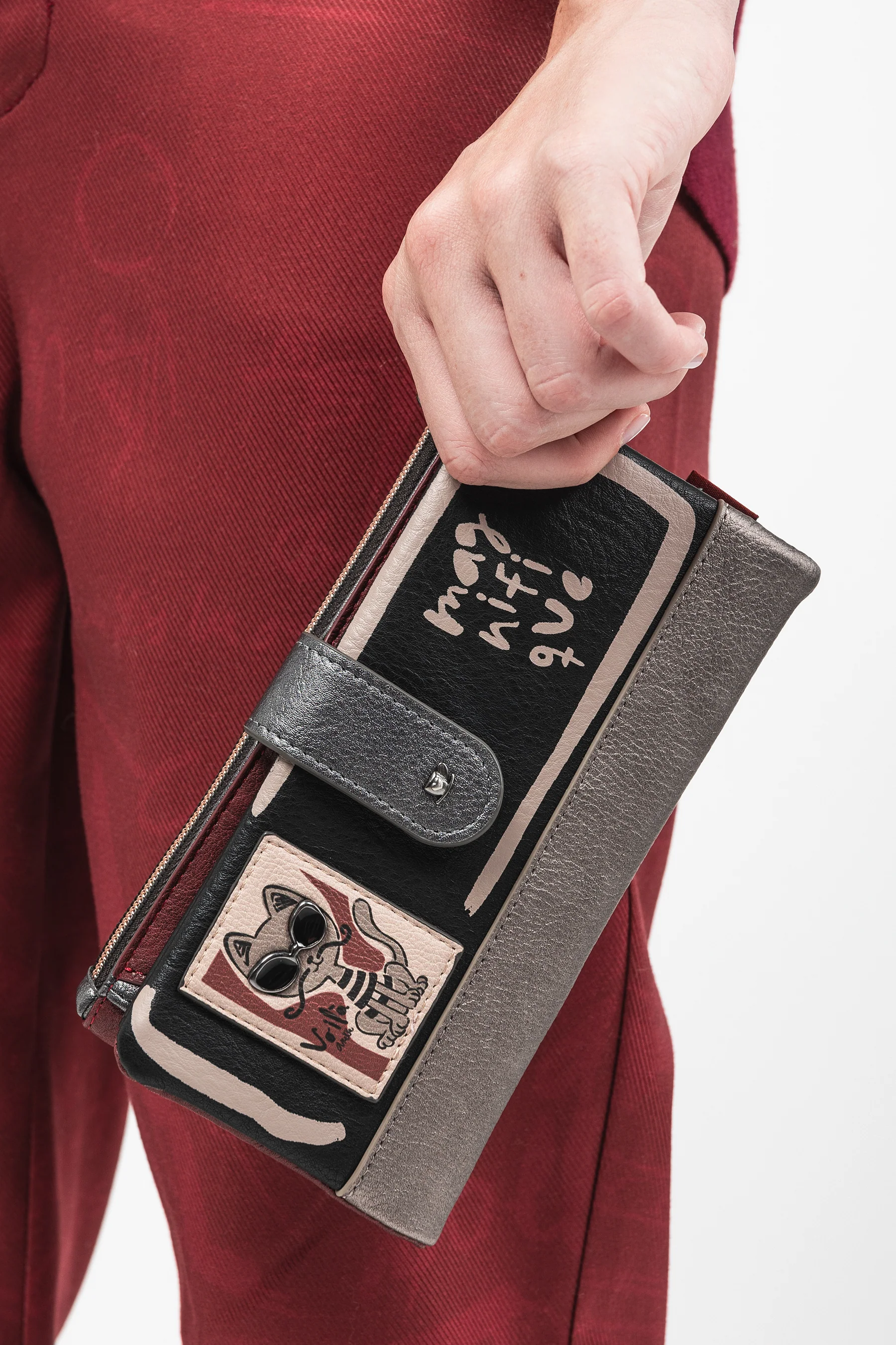 Portefeuille souple RFID grand Parisian - Image 3