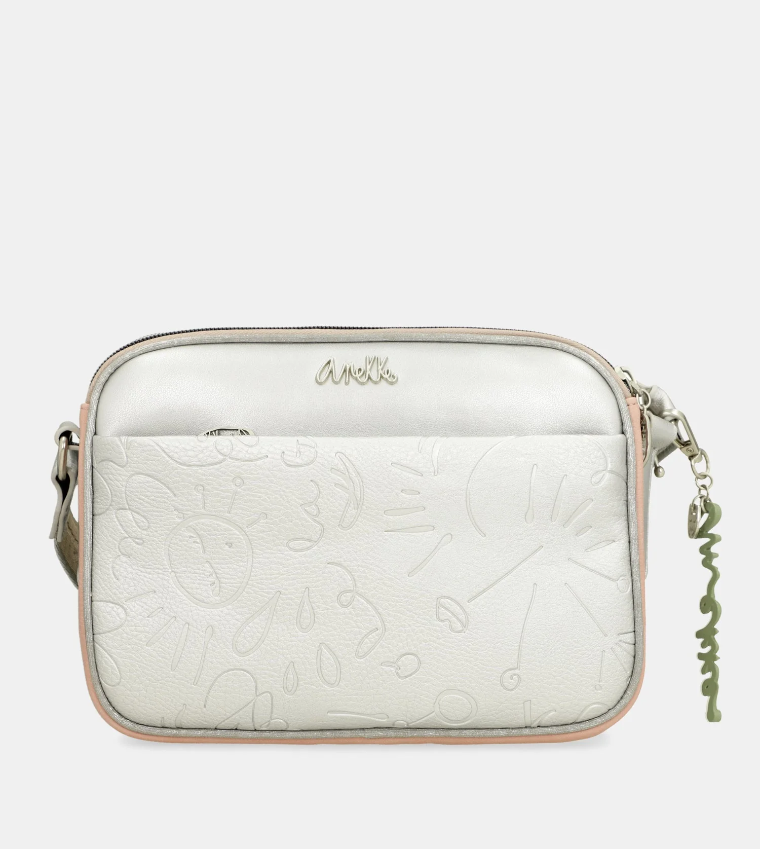 Sac bandoulière à rabat ovale Alma - Image 3