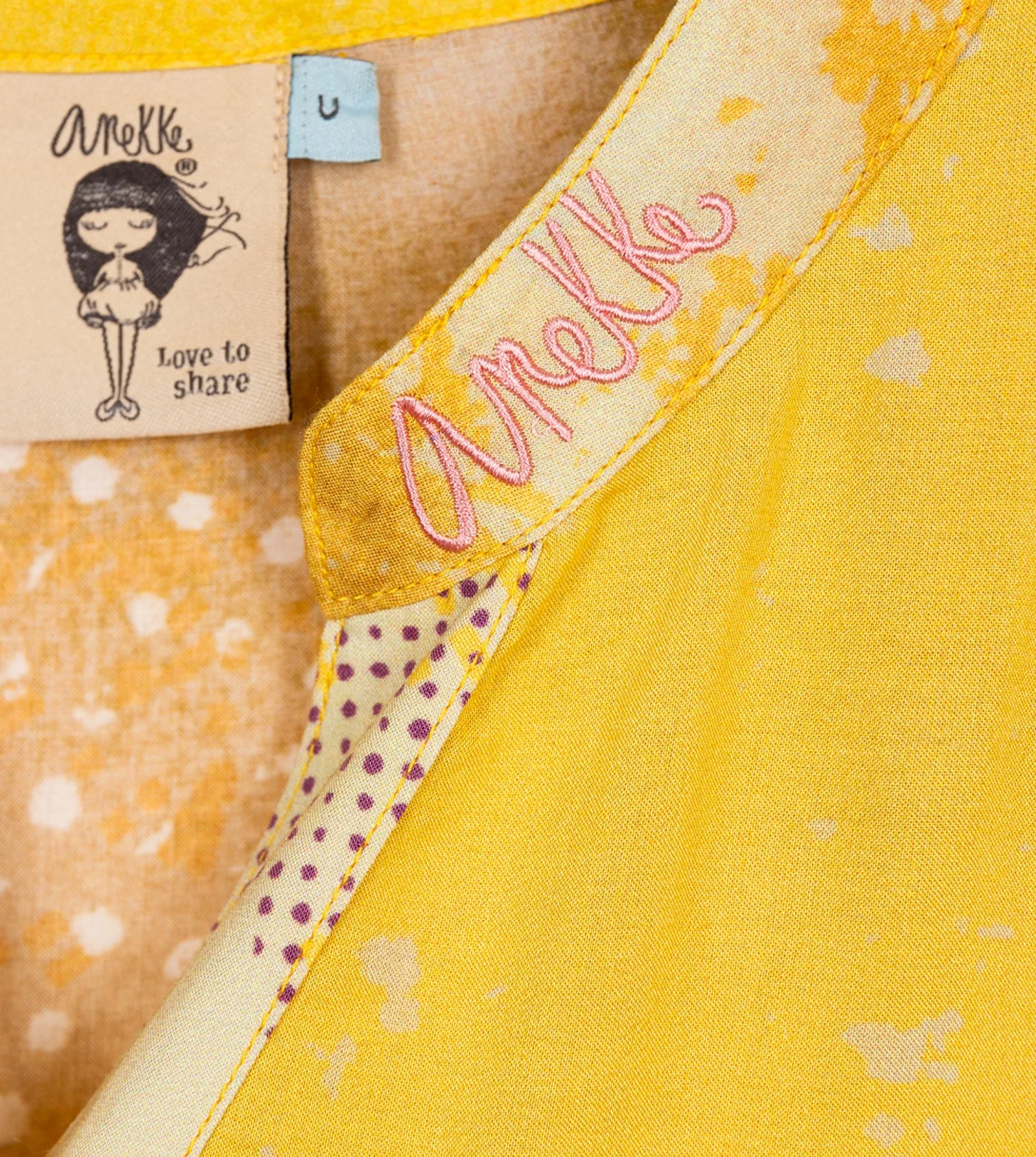 Robe chemise jaune - Image 6