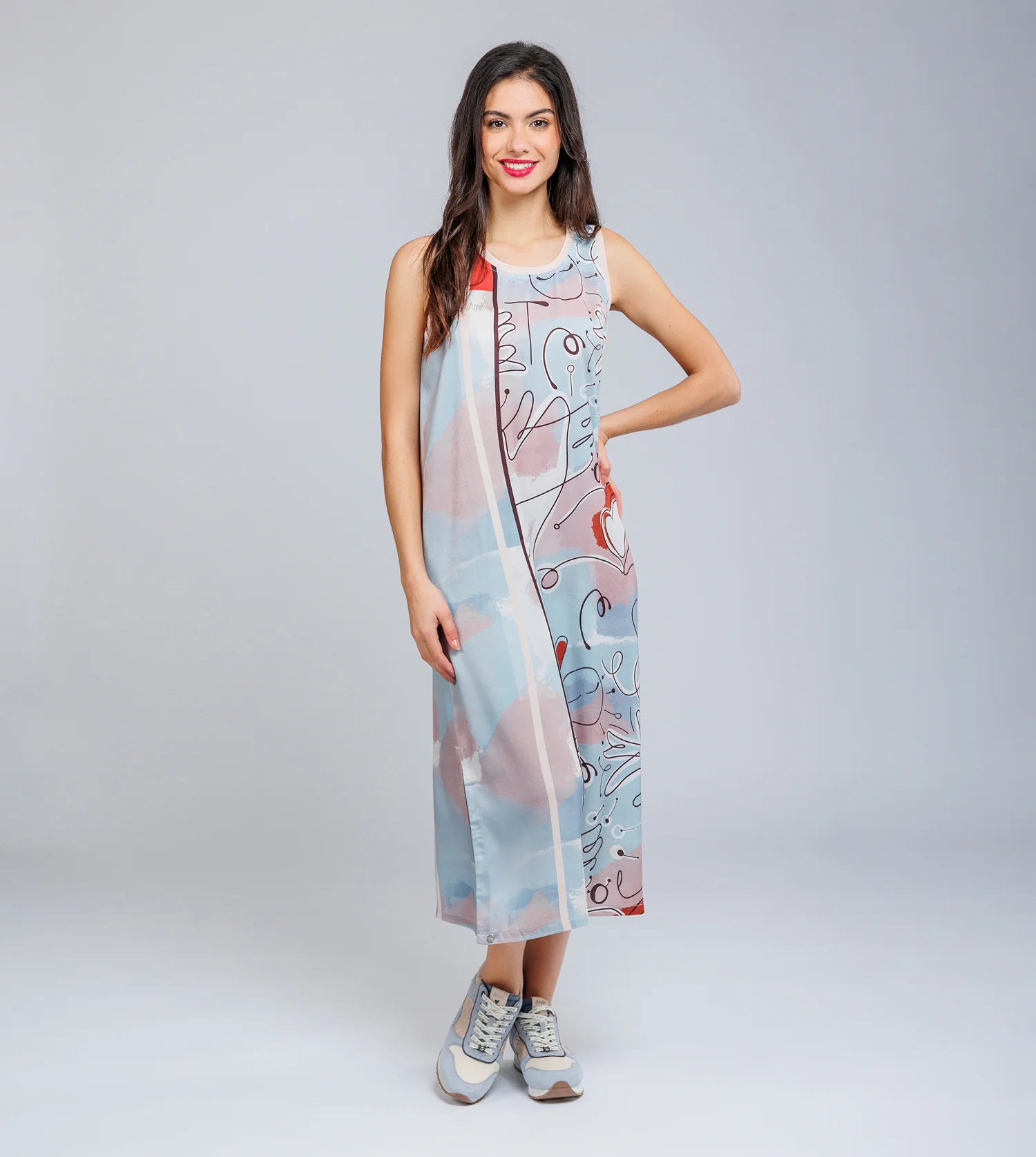 Robe longue sans manches Alma - Image 3