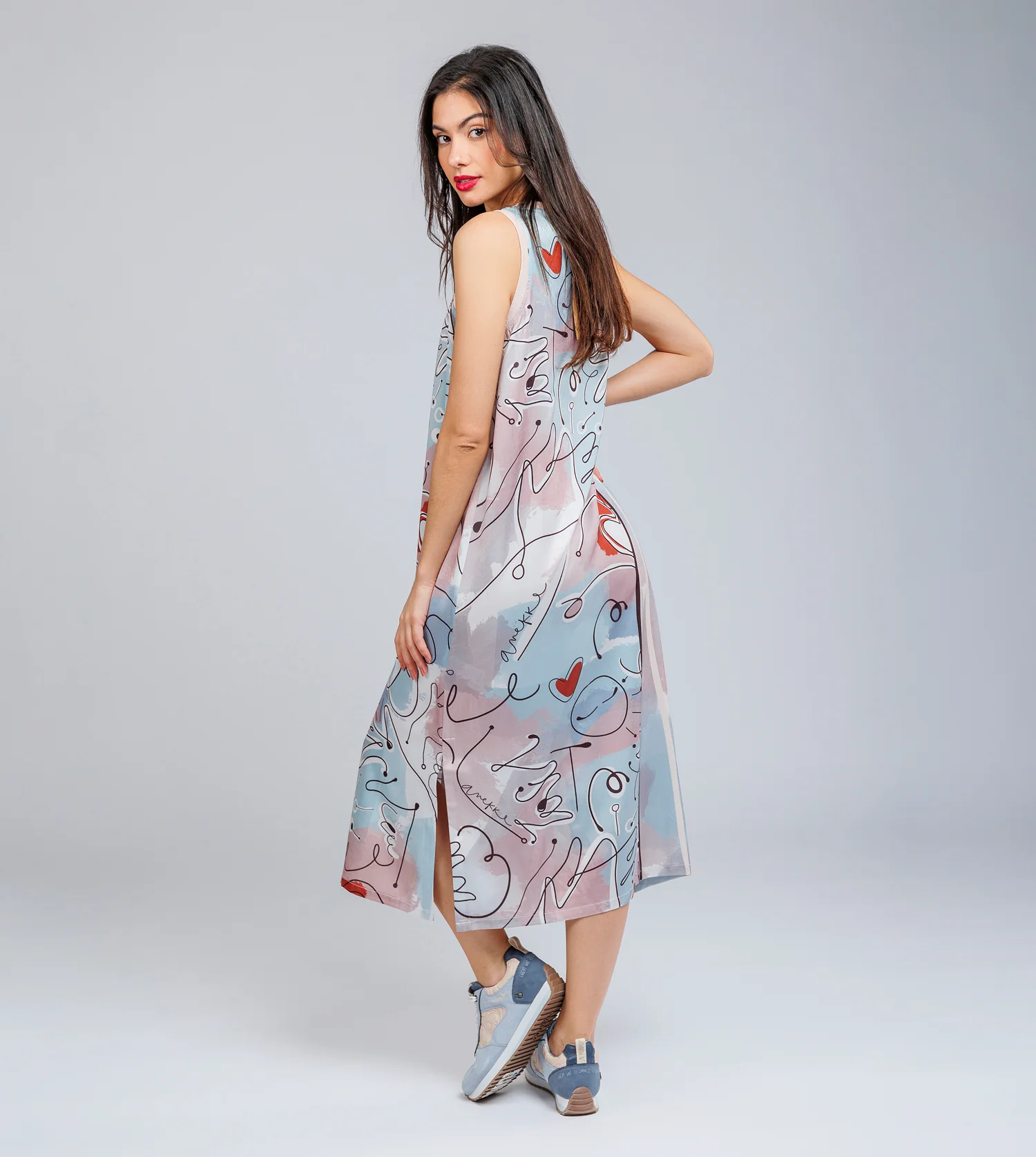 Robe longue sans manches Alma - Image 4