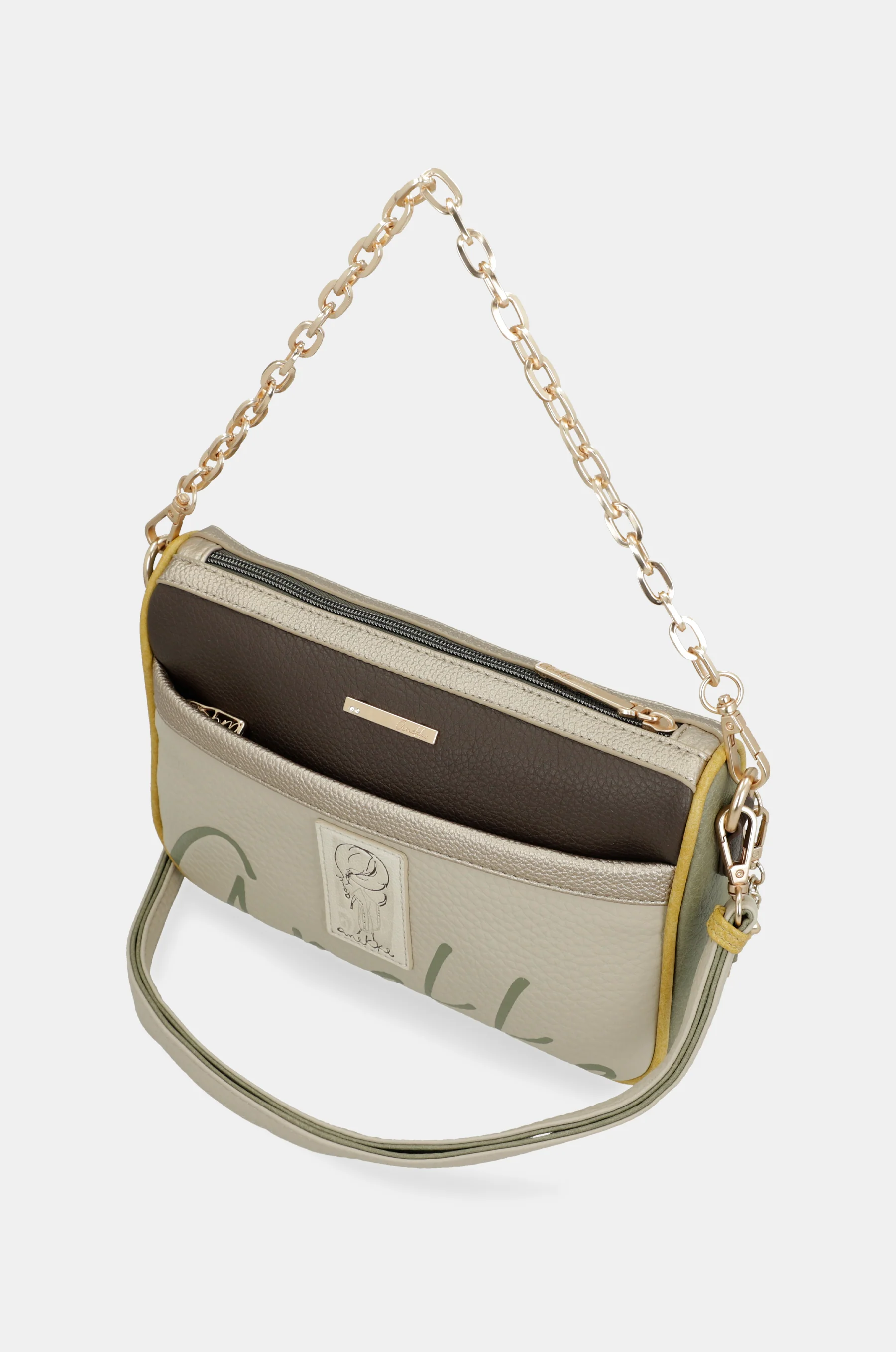 Sac à bandoulière Essentials marron - Image 7