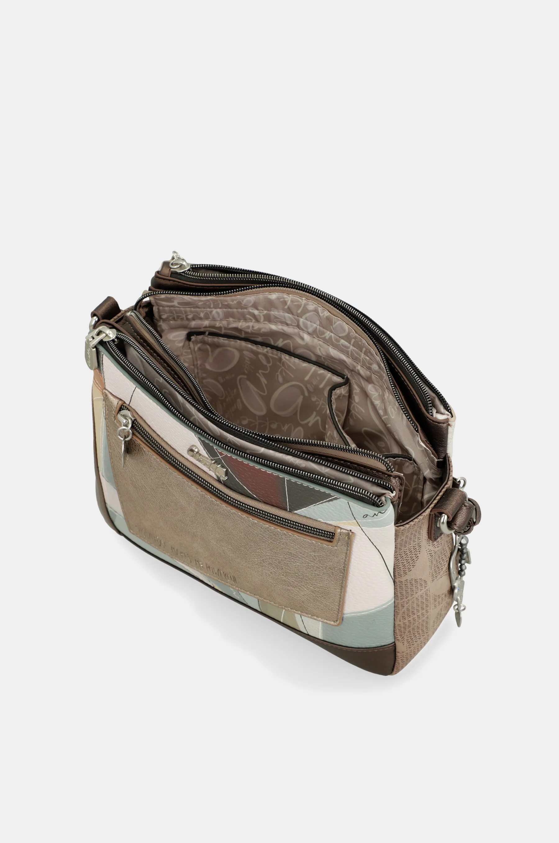 Sac à bandoulière Sophia à 3 compartiments - Image 3