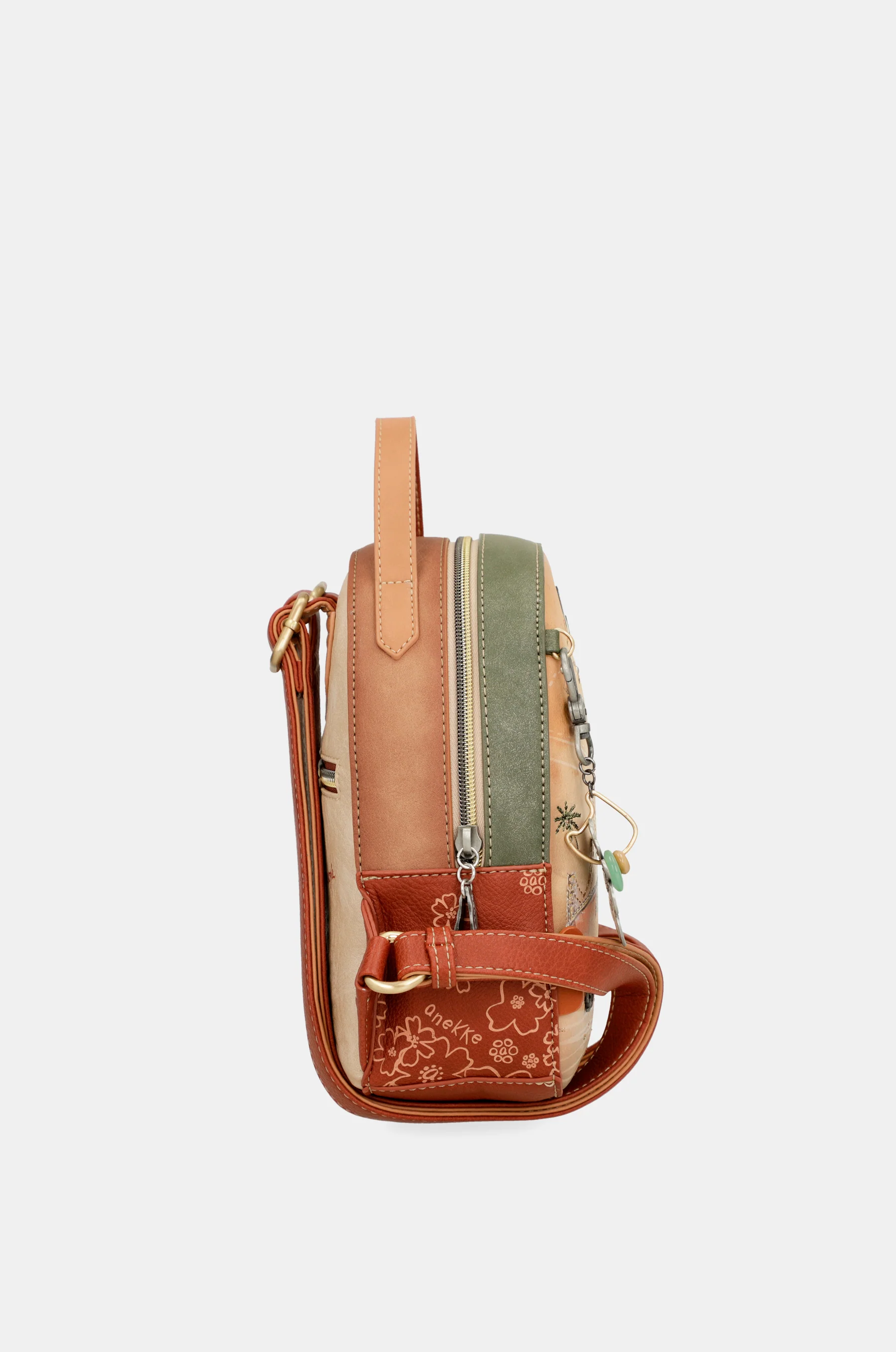 Sac Ă dos petit format camel Peace & Love - Image 4