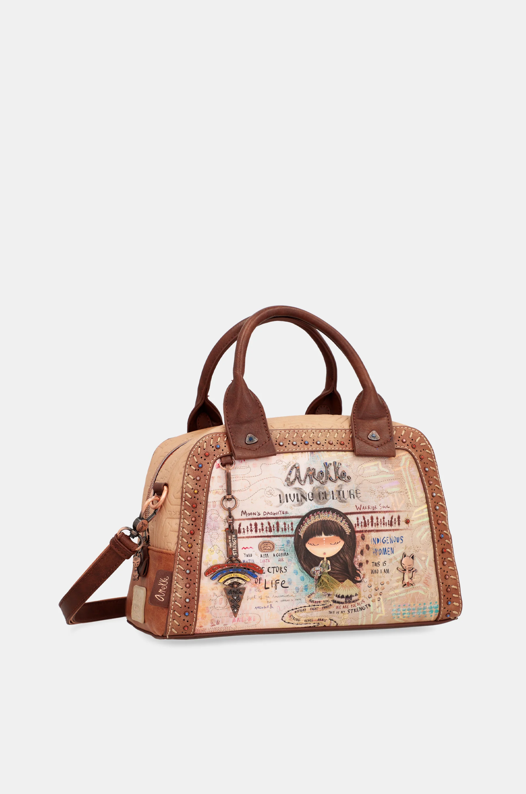 Sac à double poignée Menire avec bandoulière - Image 8