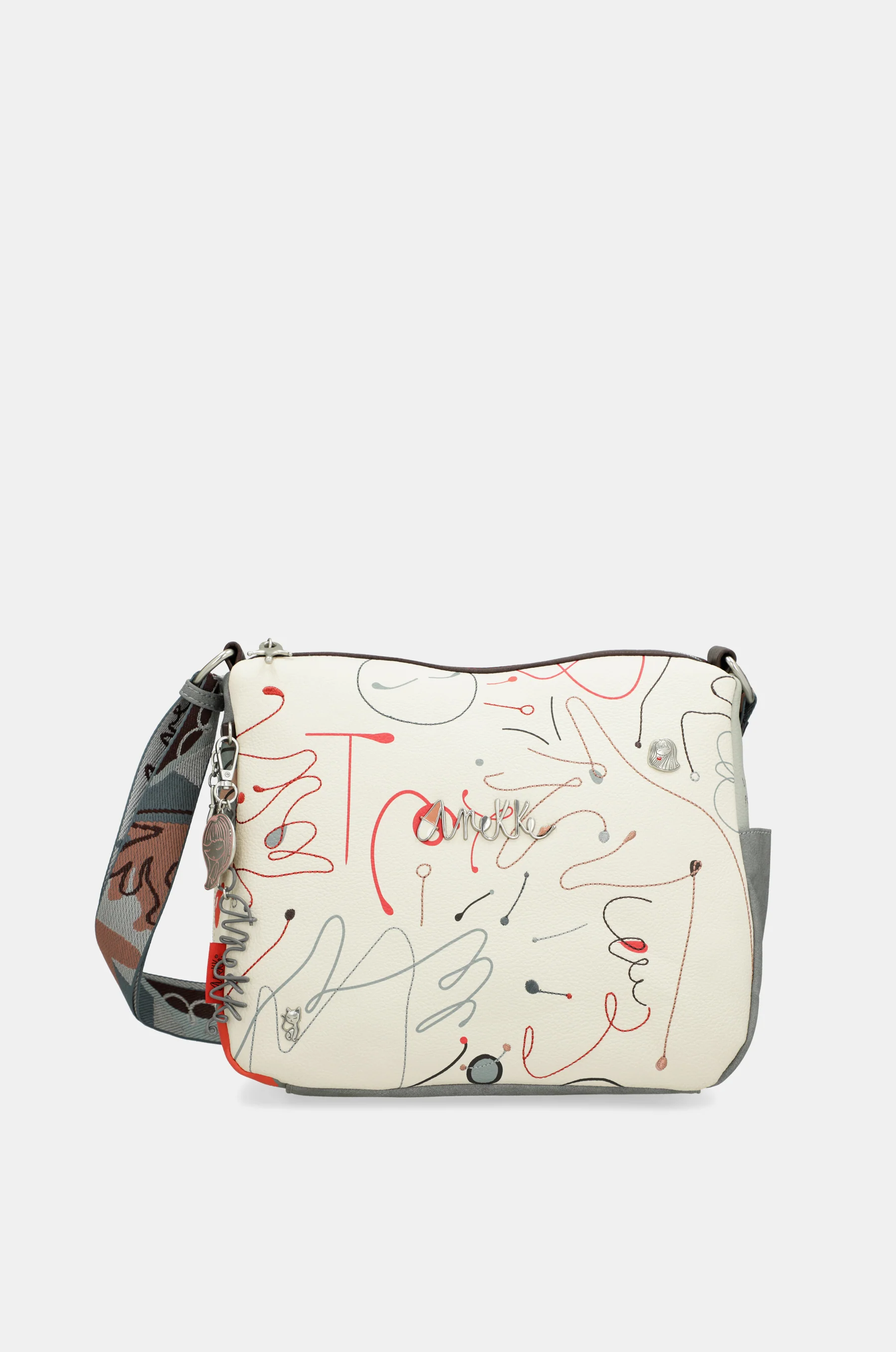 Sac bandoulière zippé Alma