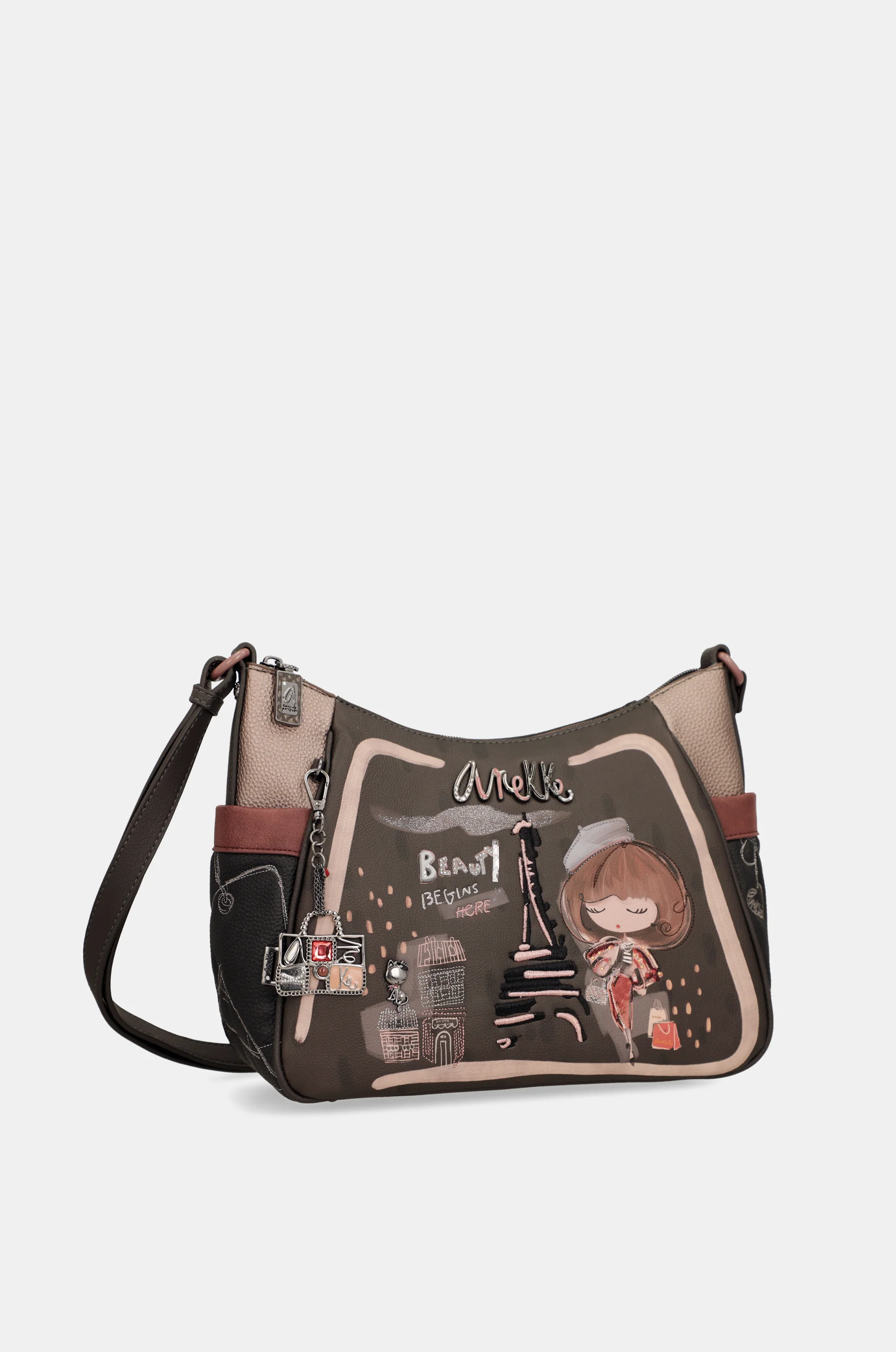 Sac à main avec bandoulière grand Mademoiselle - Image 11