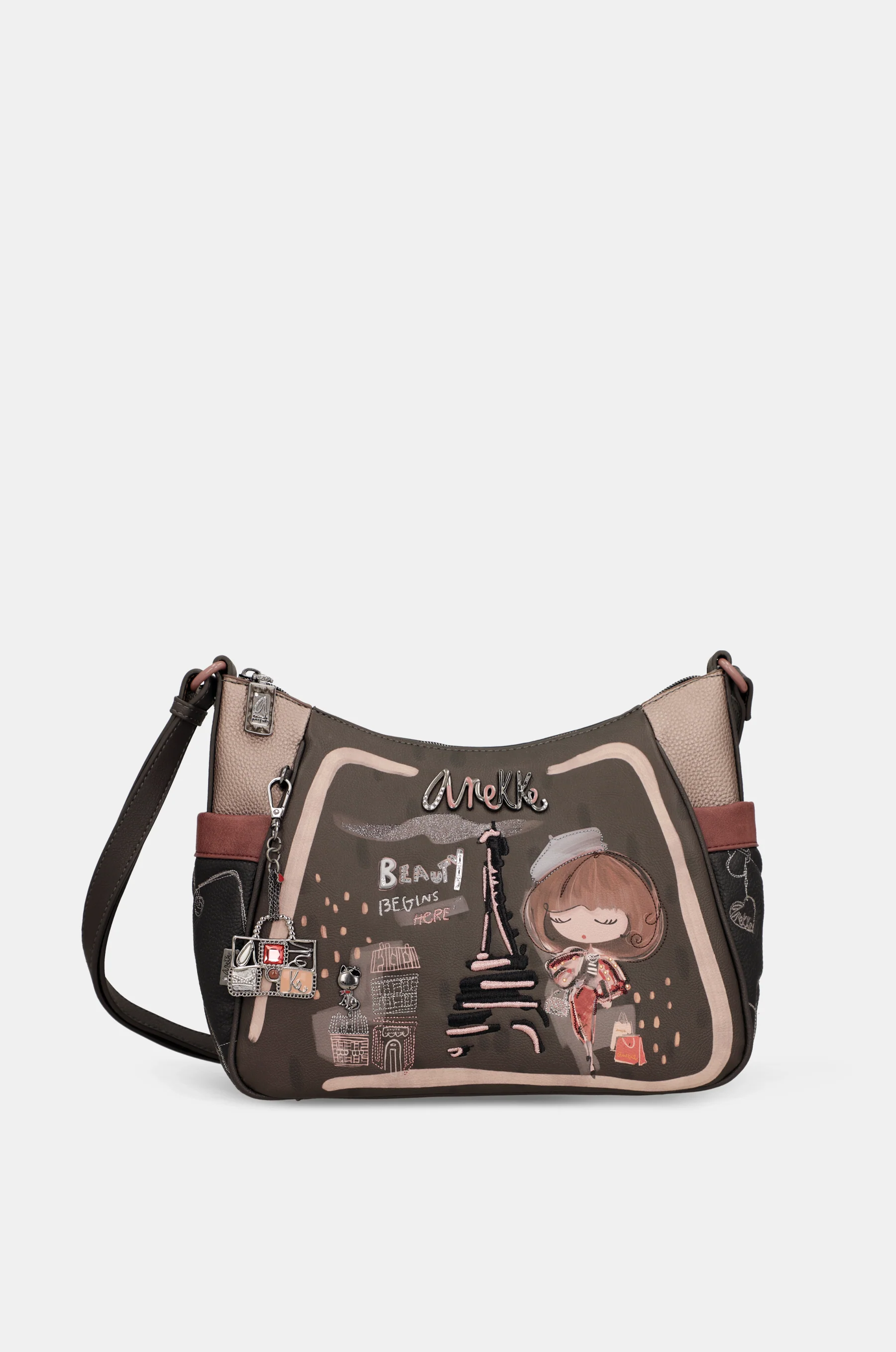Sac à main avec bandoulière grand Mademoiselle - Image 2