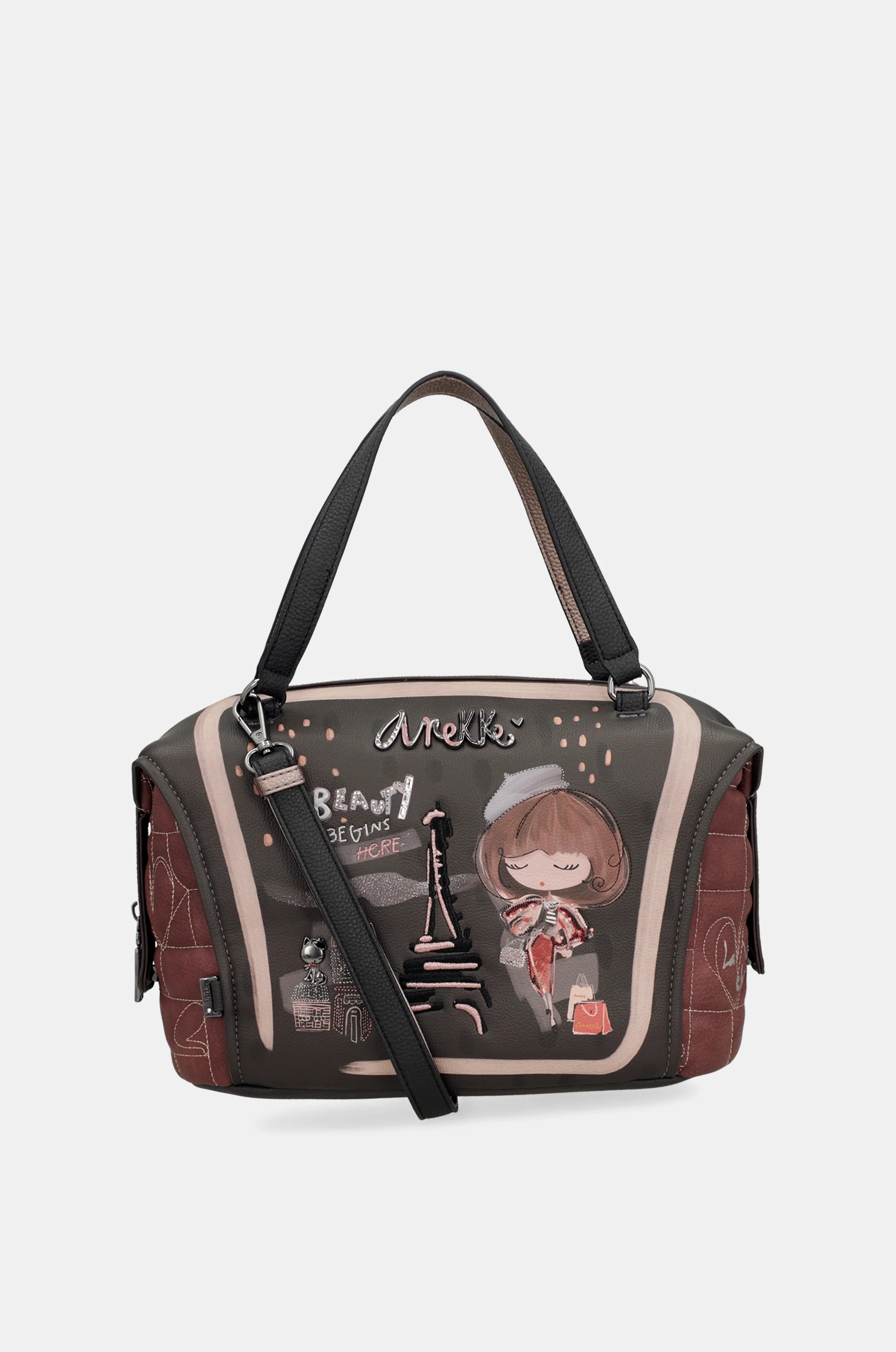 Sac à main avec bandoulière Mademoiselle - Image 9