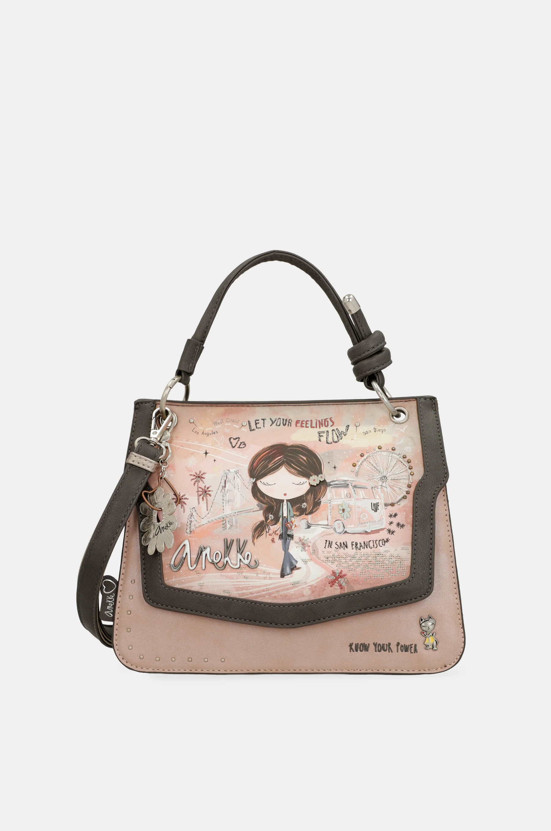 Sac Ă rabat rose Peace & Love