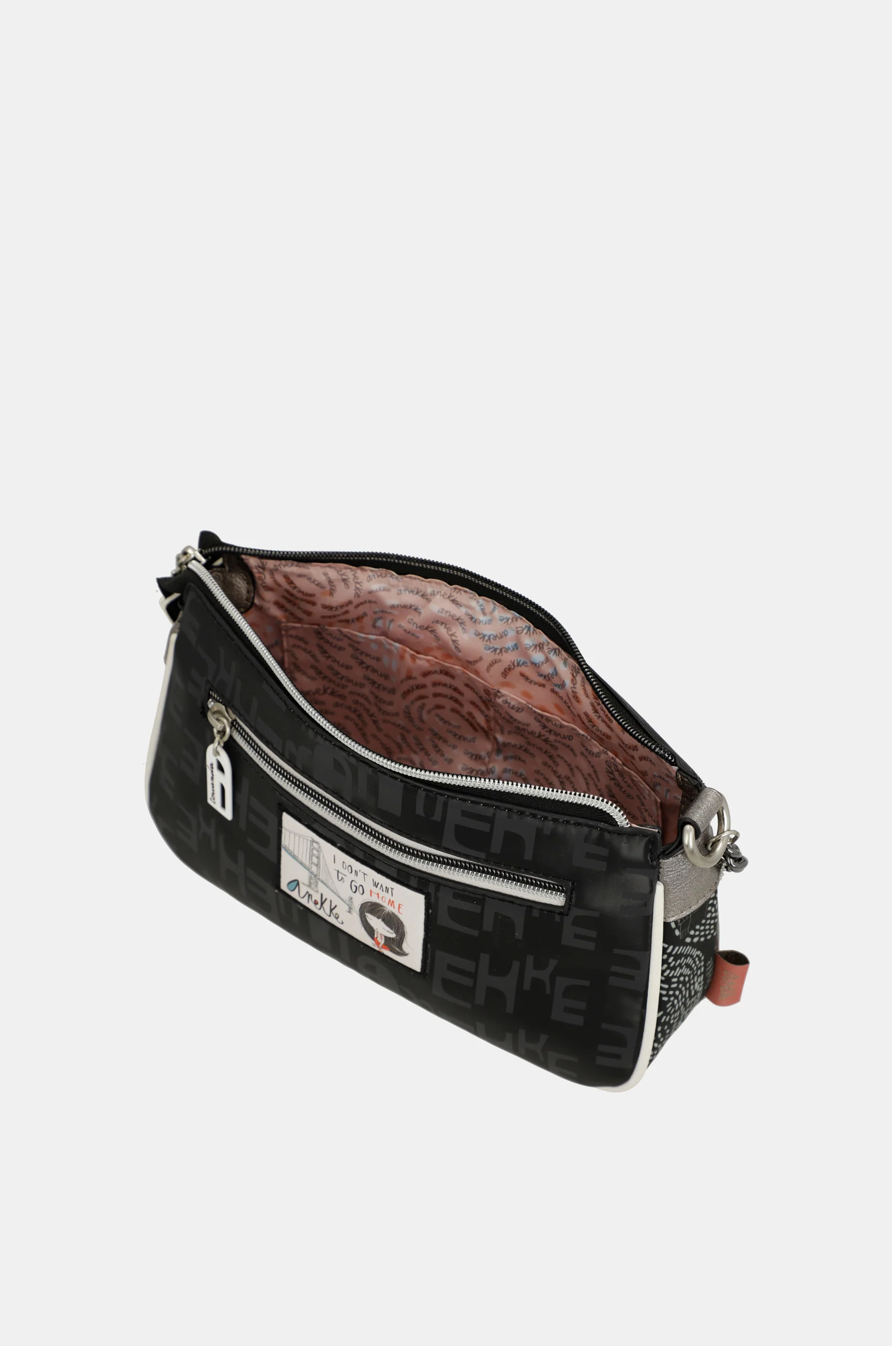 Sac baguette à anse métallique Nature Sixties - Image 10