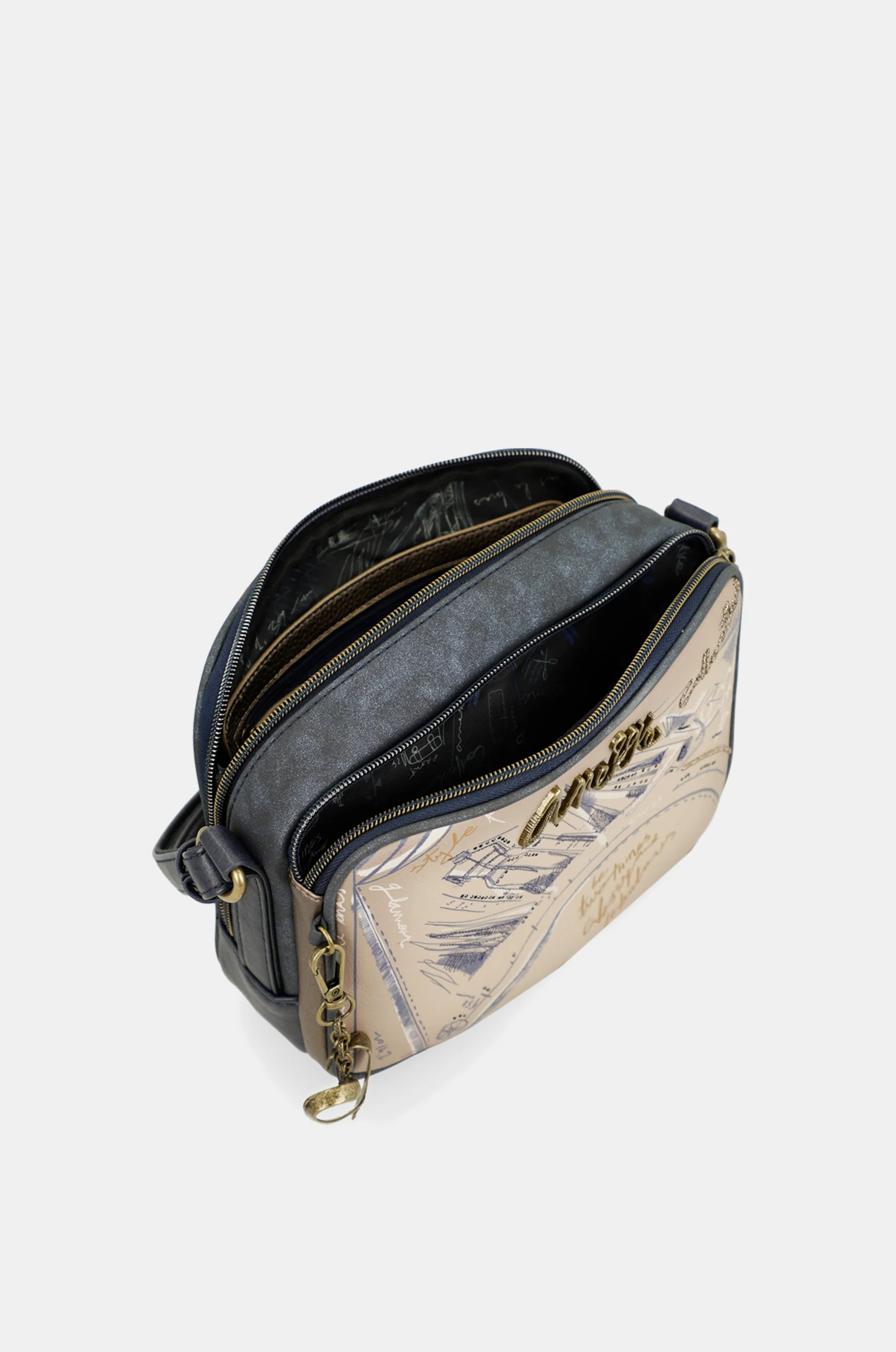 Sac bandoulière 2 compartiments Studio - Image 7