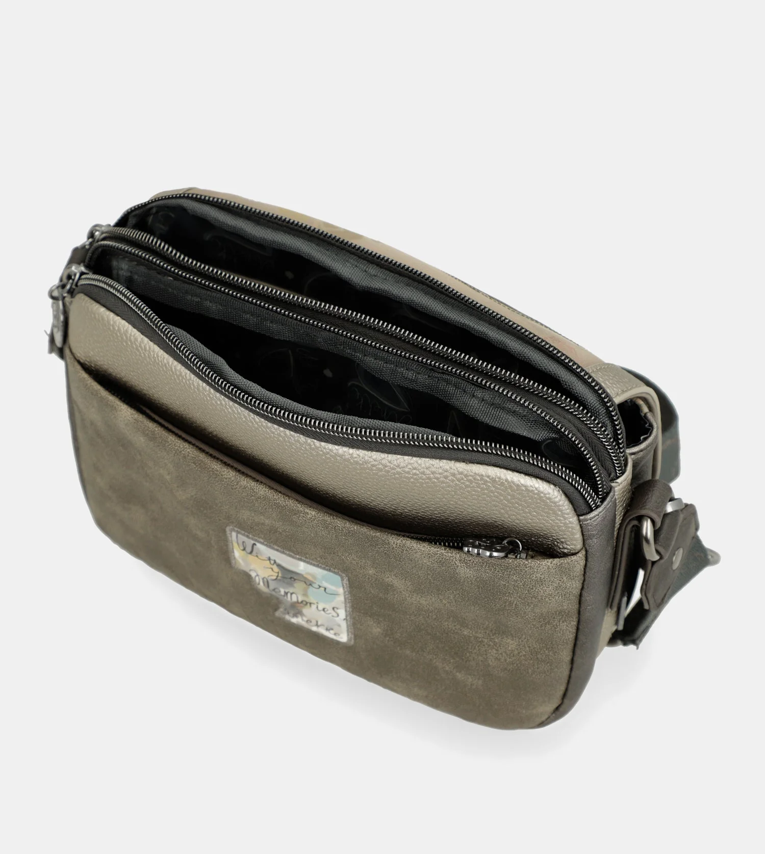 Sac bandoulière à rabat ovale Real - Image 10
