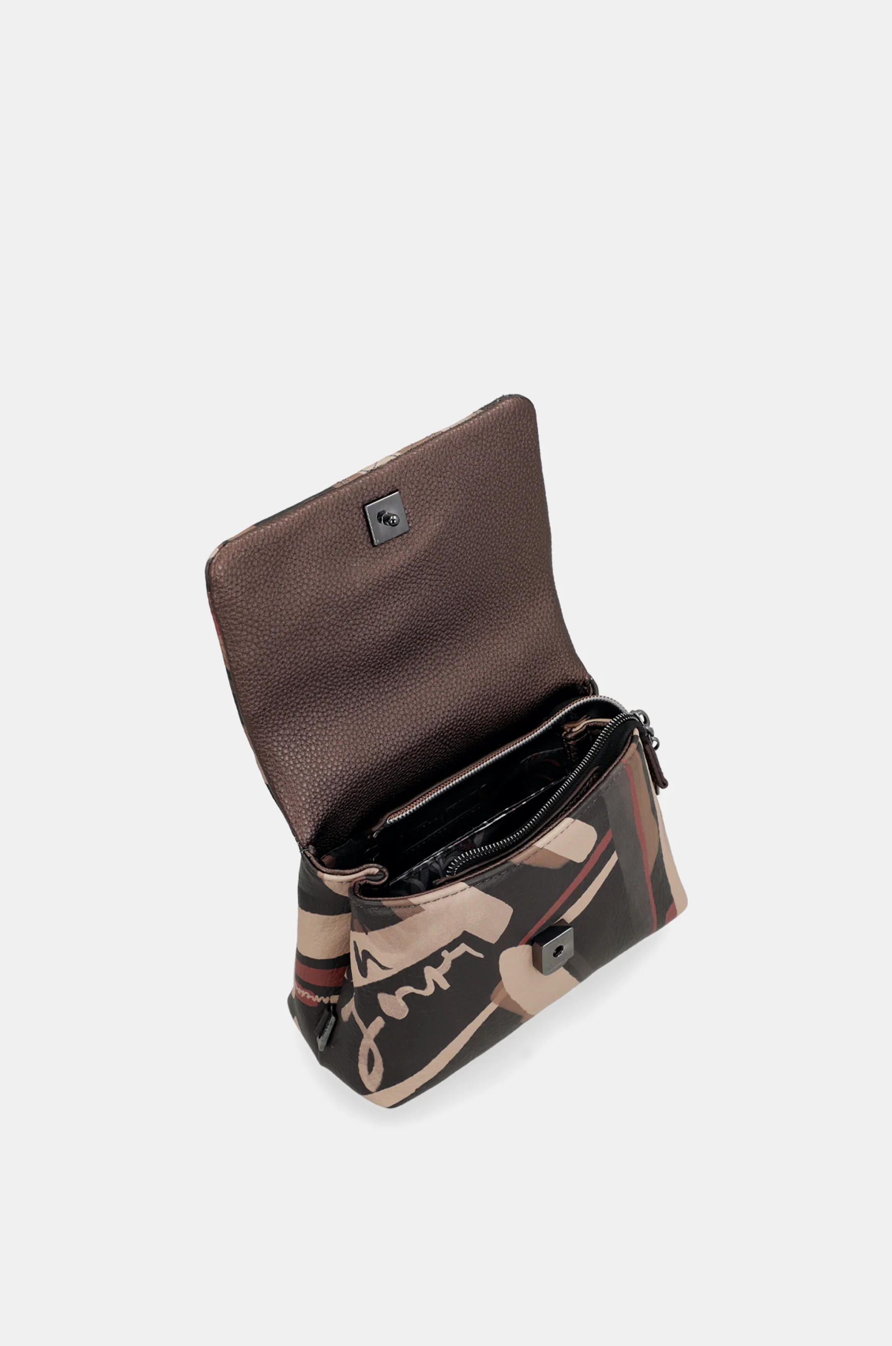 Sac bandoulière à rabat petit Parisian - Image 4