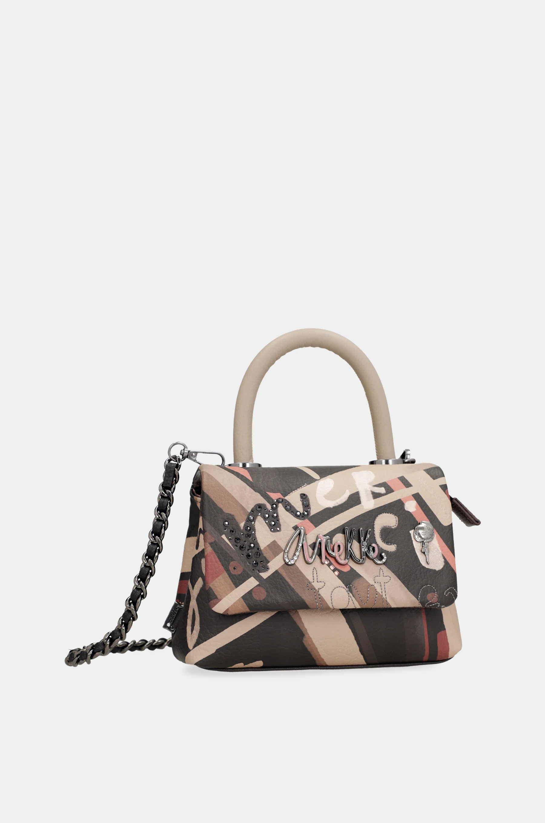 Sac bandoulière à rabat petit Parisian - Image 9