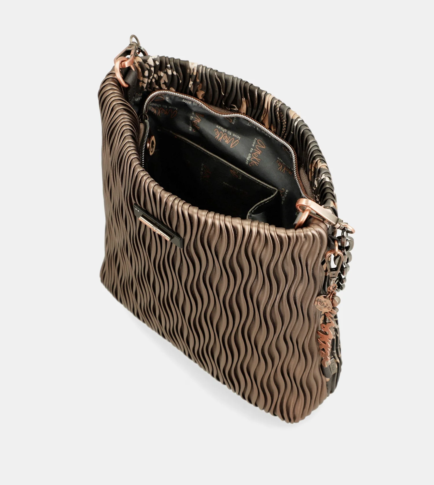 Sac bandoulière carré Intentions - Image 3