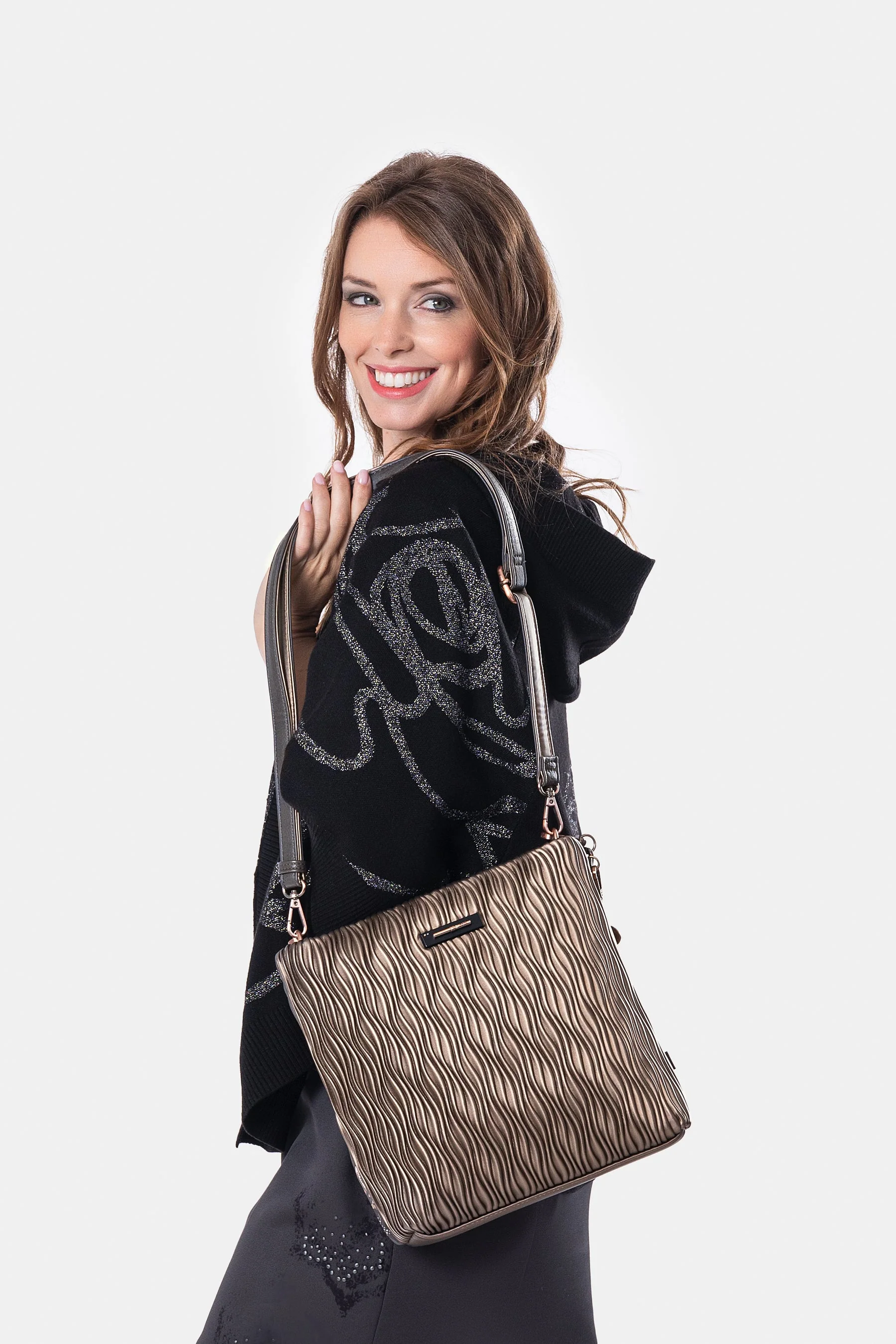 Sac bandoulière carré Intentions - Image 4