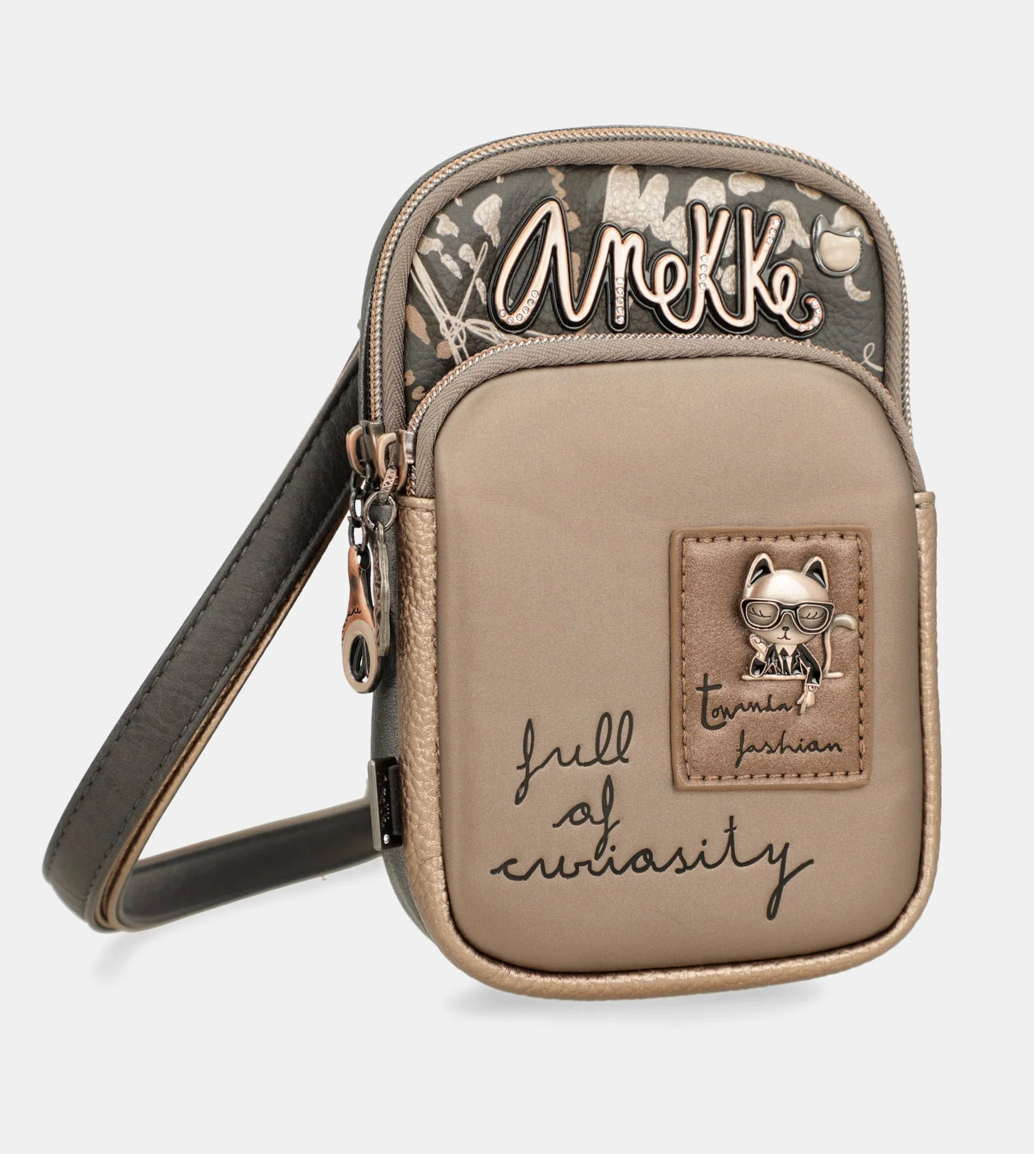 Sac bandoulière mini avec poche Intentions - Image 7