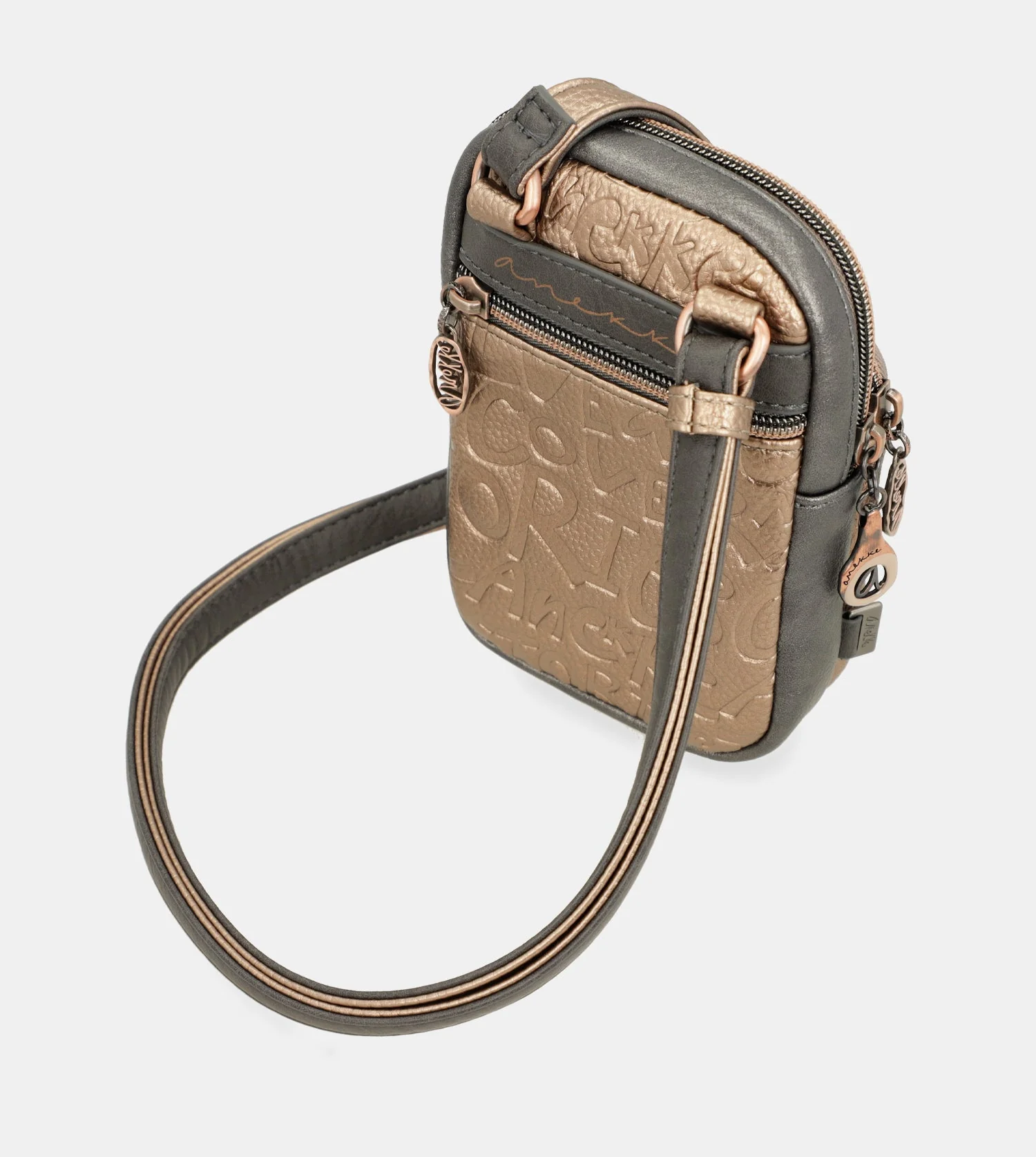 Sac bandoulière mini avec poche Intentions - Image 9