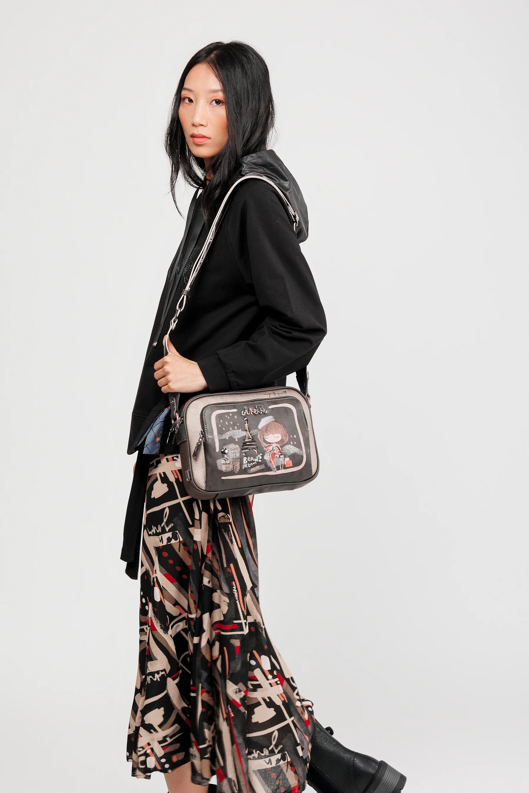 Sac bandoulière moyen Mademoiselle