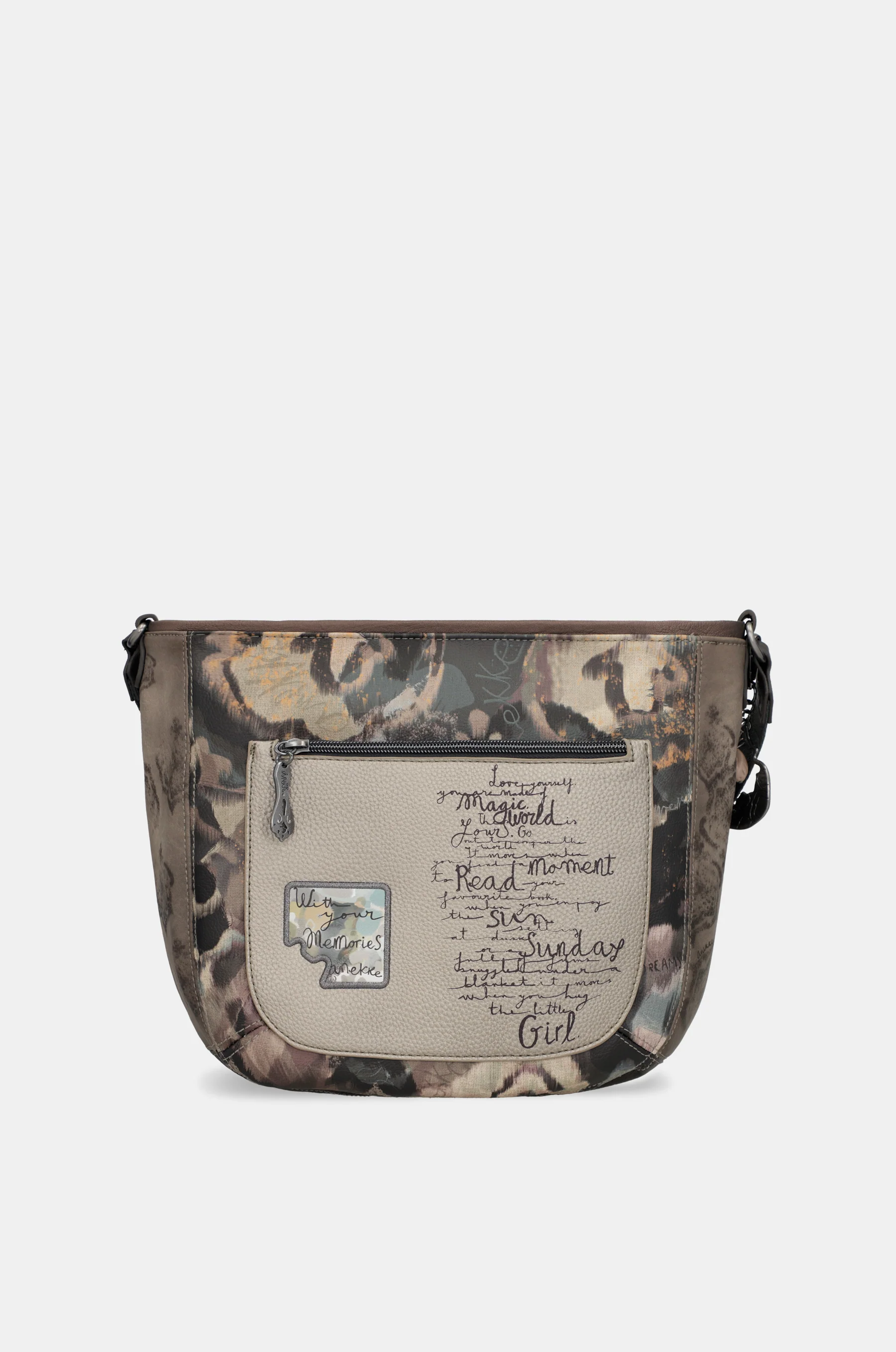 Sac bandoulière ovale moyen Real - Image 3