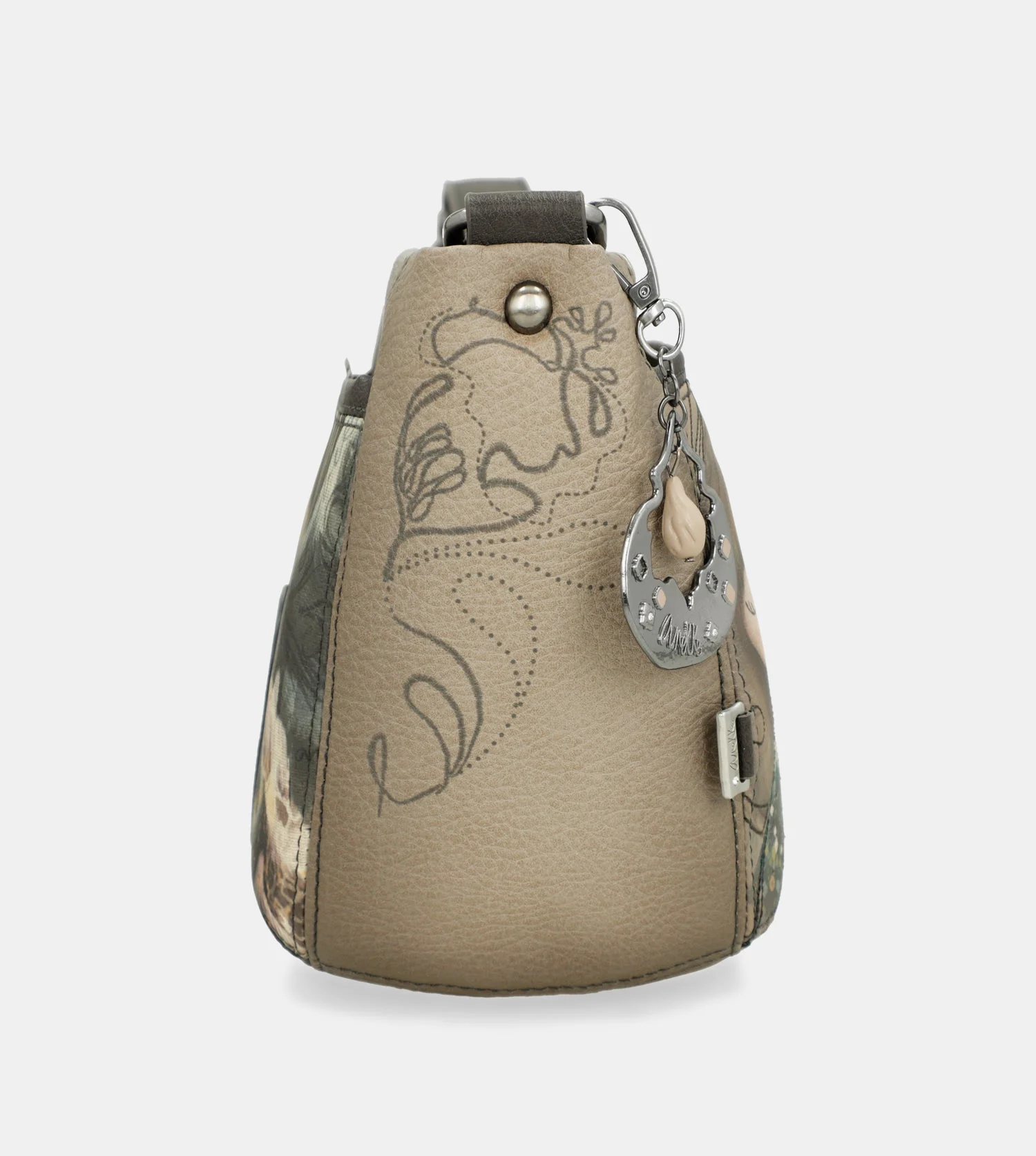 Sac bandoulière ovale petit Real - Image 4