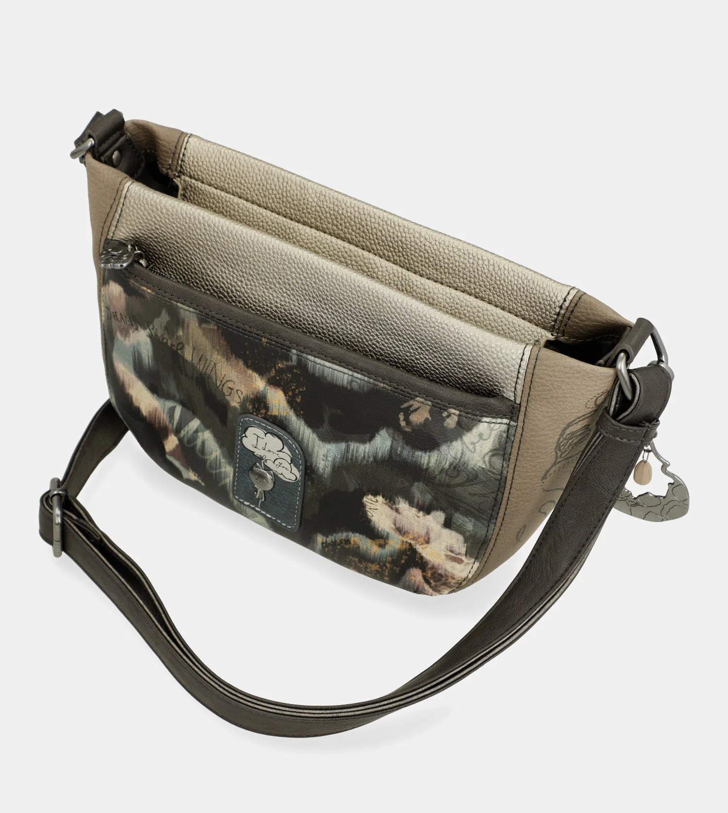 Sac bandoulière ovale petit Real - Image 8