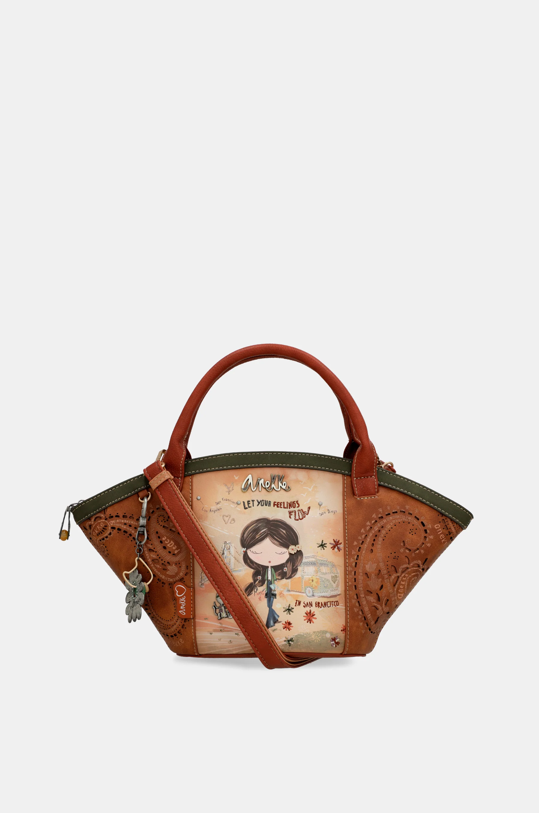 Sac panier camel Peace & Love - Image 10