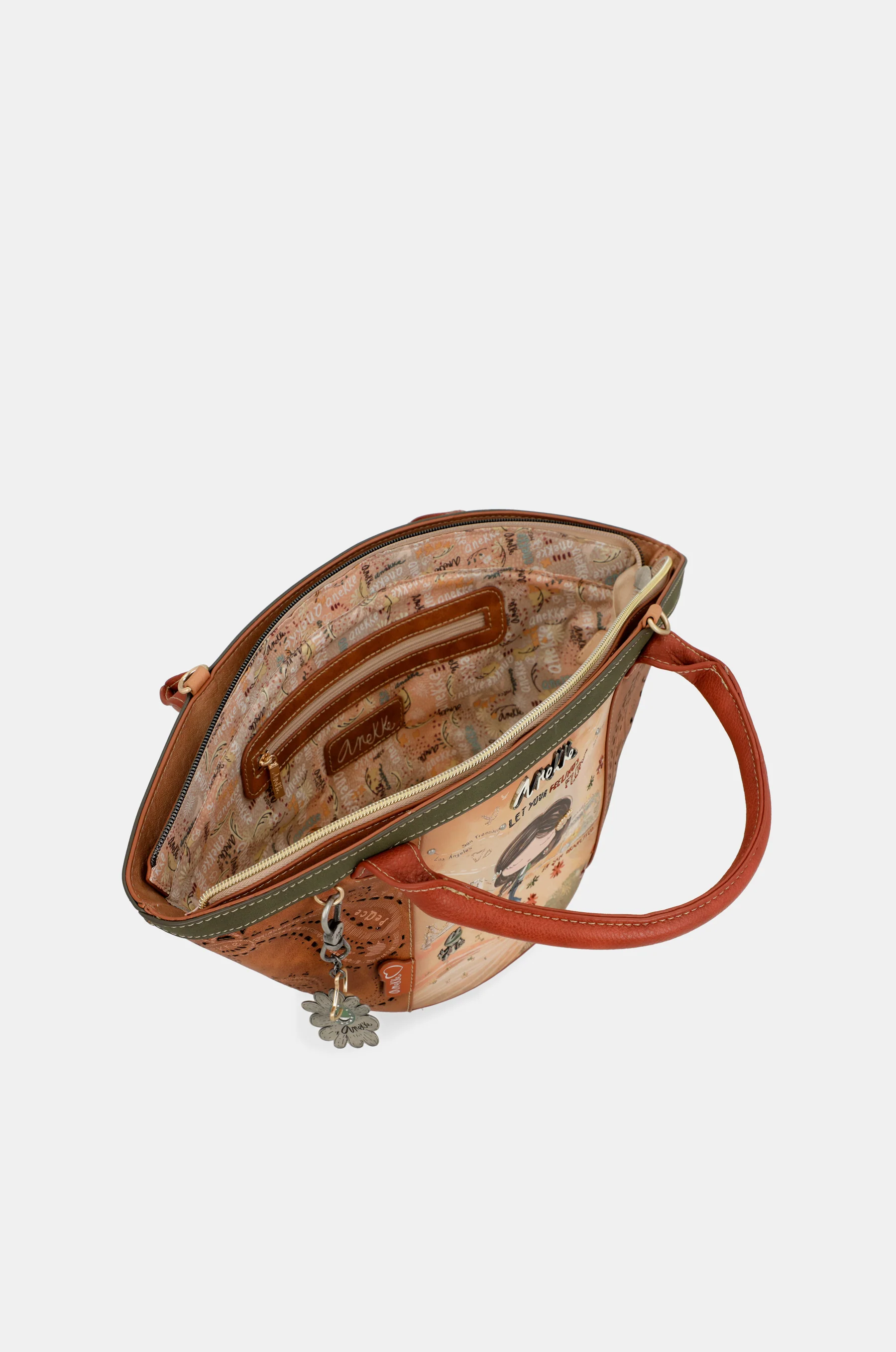 Sac panier camel Peace & Love - Image 9