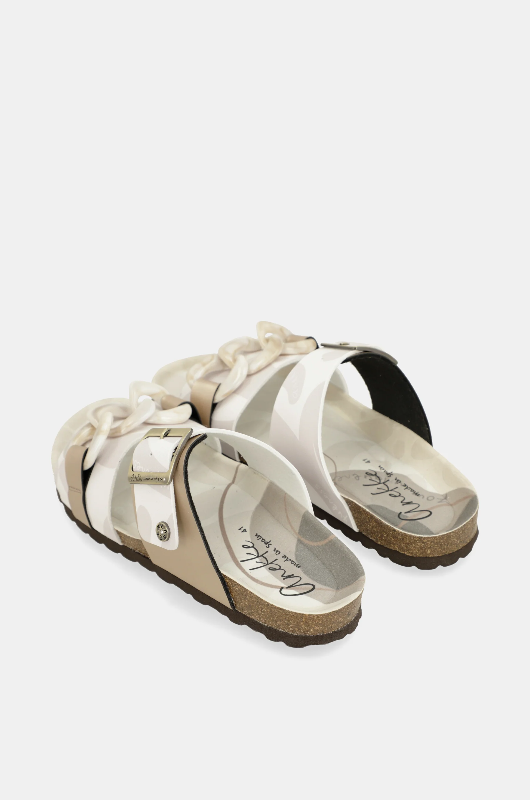 Sandales bio beige Gaia - Image 5